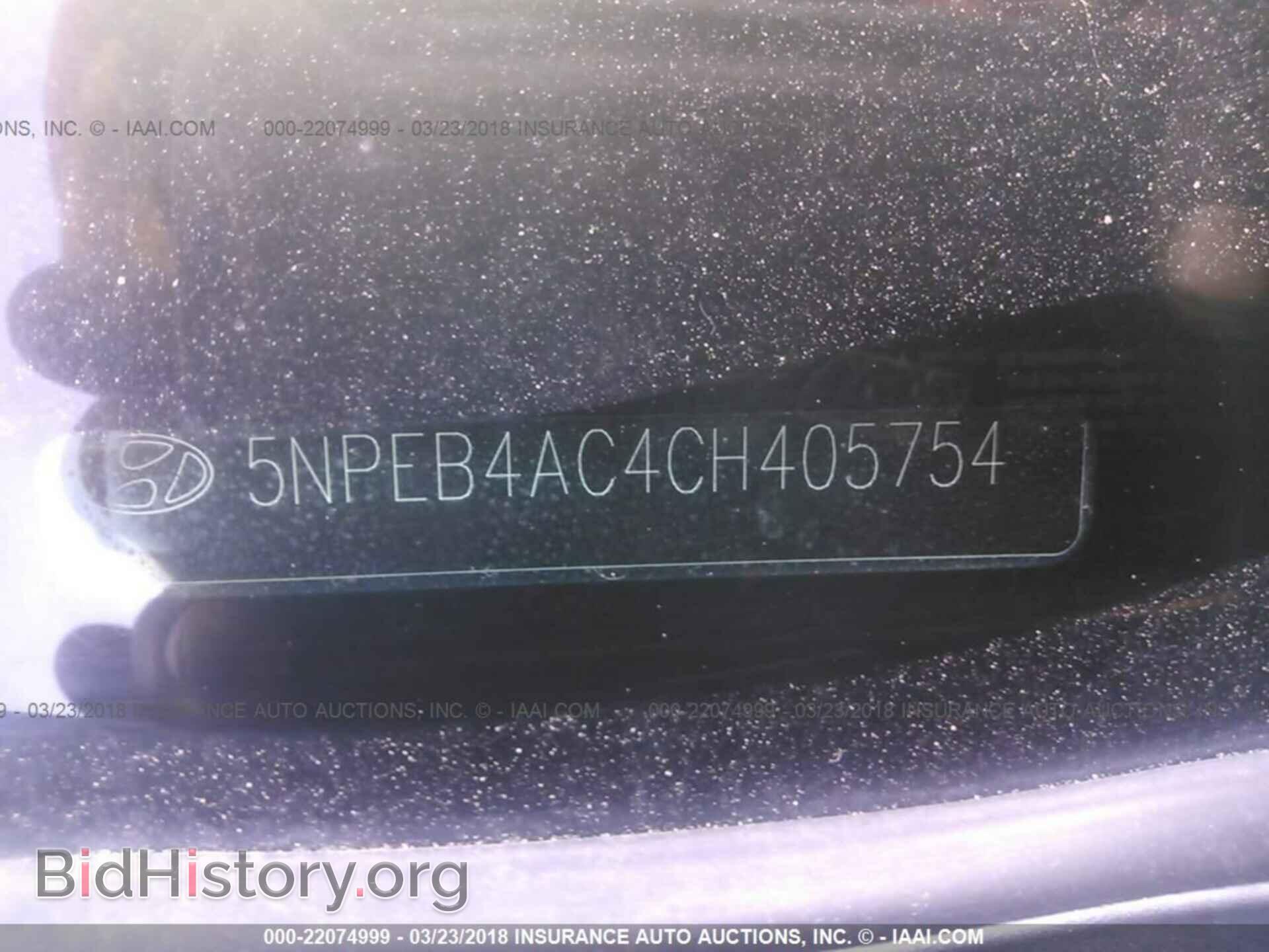 2012 Hyundai Sonata - VIN: 5NPEB4AC4CH405754 - Фото 9