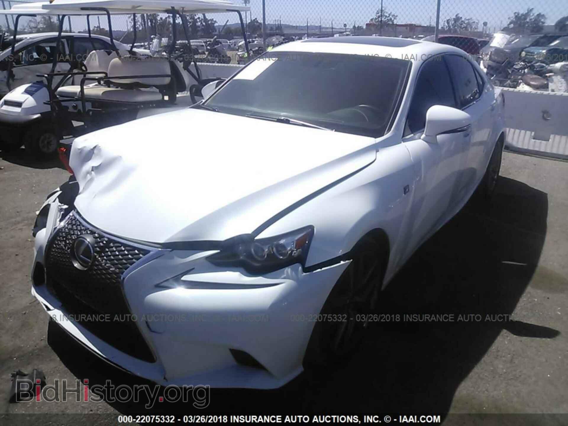 2015 Lexus Is - VIN: JTHBE1D2XF5020911 - Фото 2