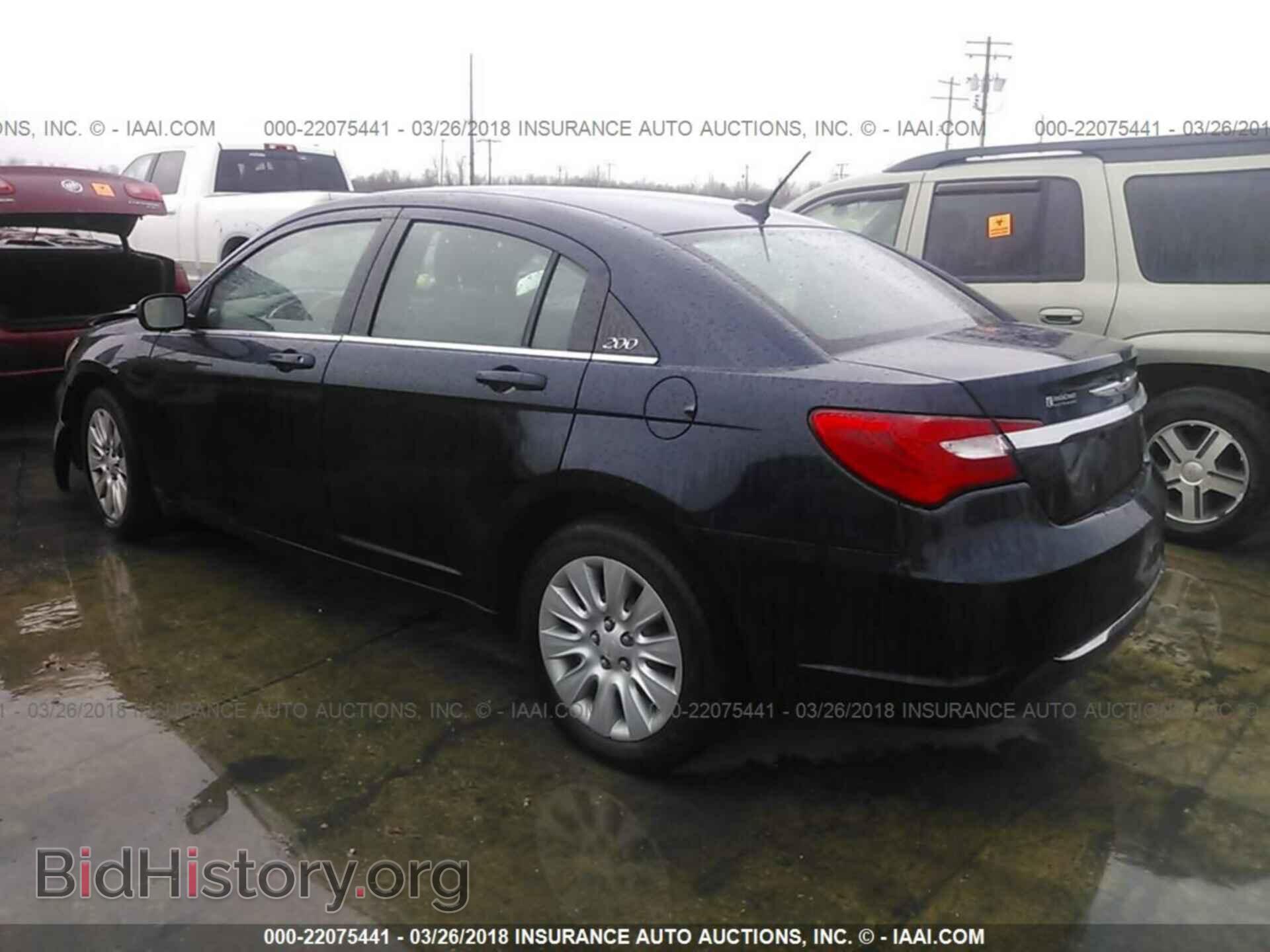 2014 Chrysler 200 - VIN: 1C3CCBAB0EN207115 - Фото 3