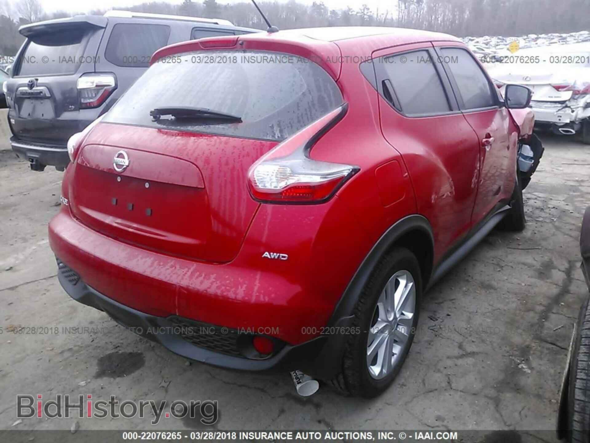 2015 Nissan Juke - VIN: JN8AF5MV7FT564925 - Фото 4