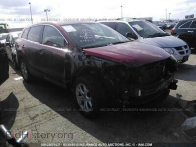 2013 Mazda CX-9, красный — VIN JM3TB2CA9D0411594, IAAI