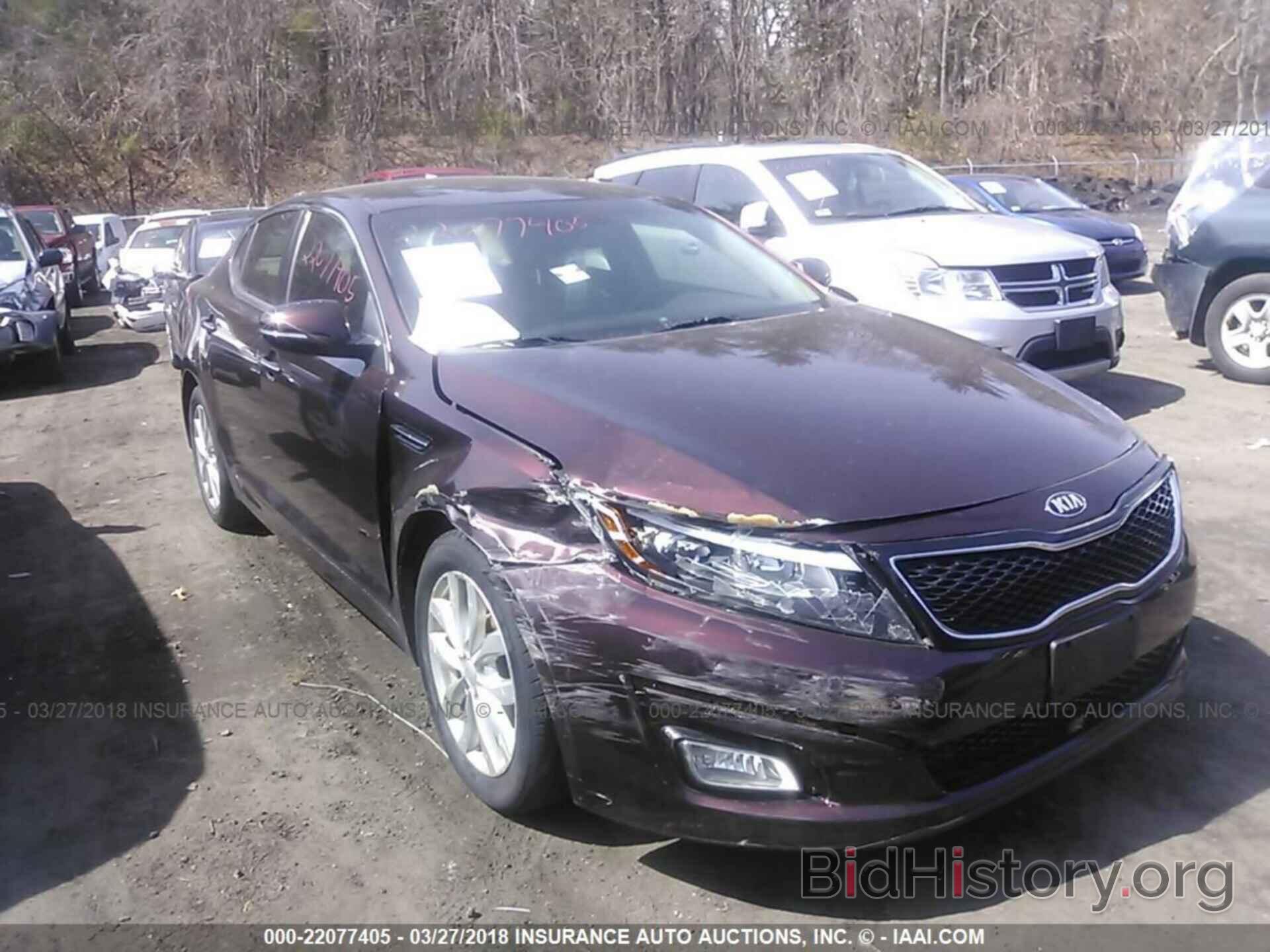 Фотография 5XXGN4A75EG289269 - Kia Optima 2014