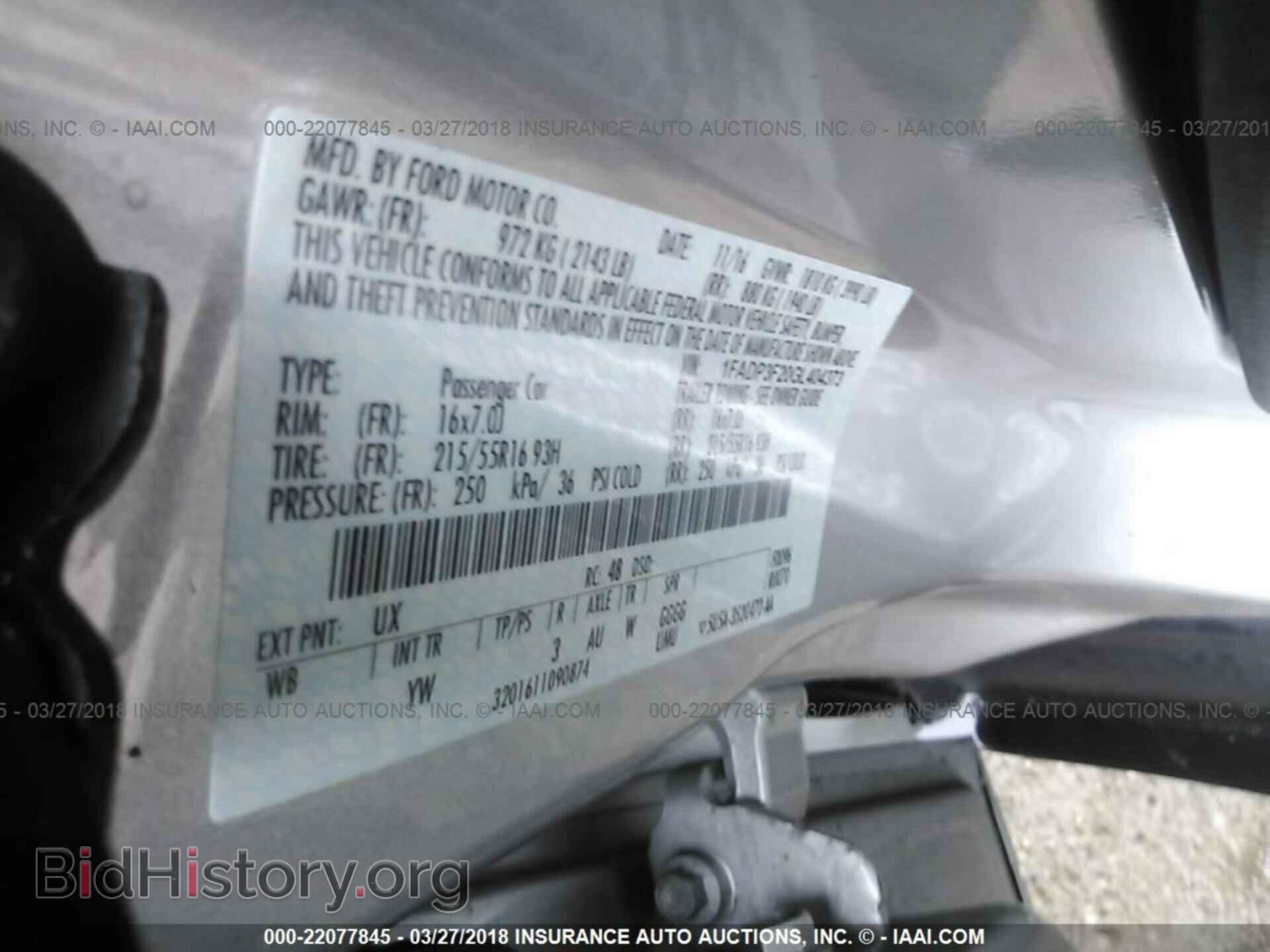 2016 FORD FOCUS - VIN: 1FADP3F20GL404373 - Photo 9