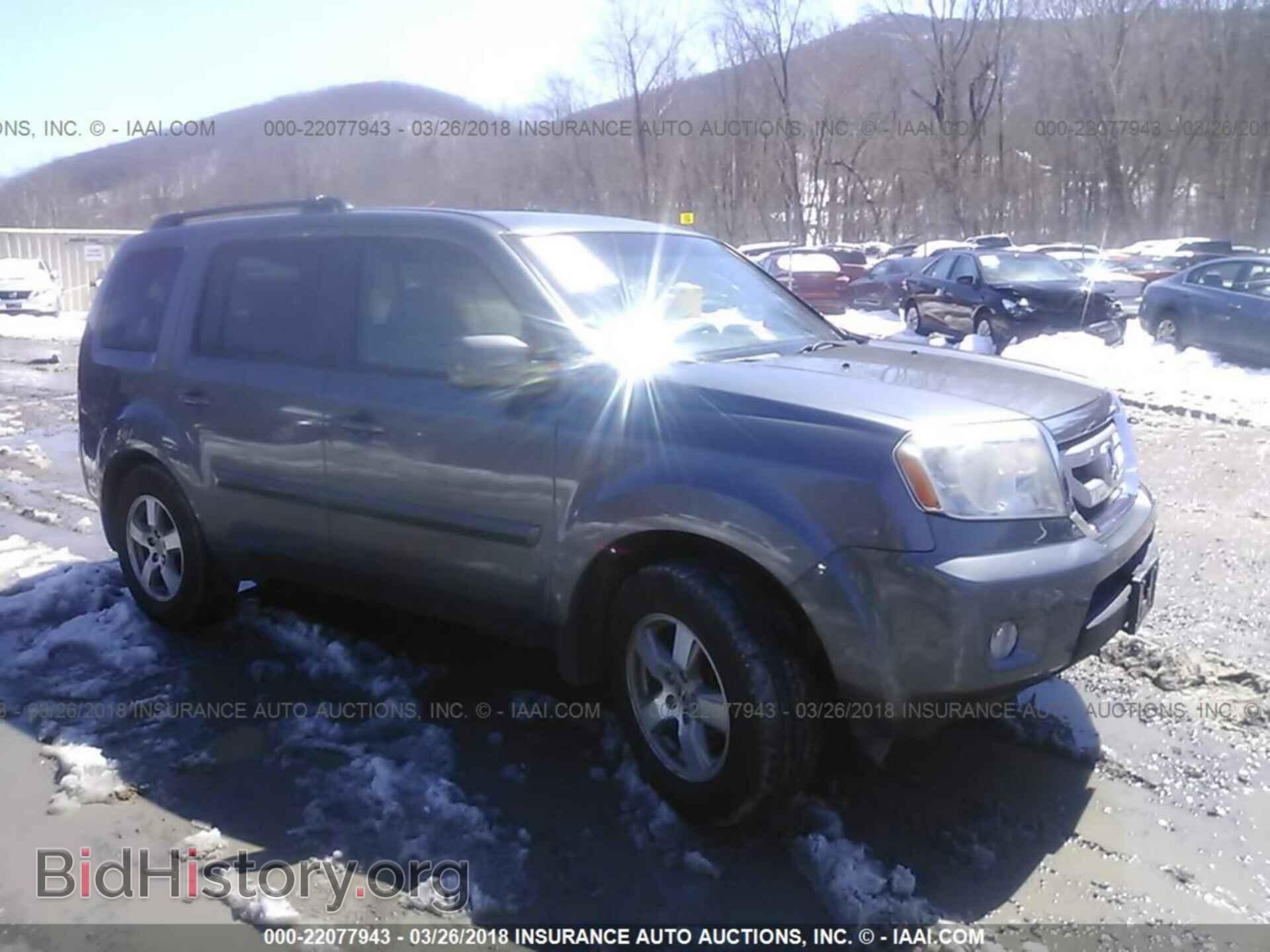 Фотография 5FNYF4H46BB089772 - Honda Pilot 2011