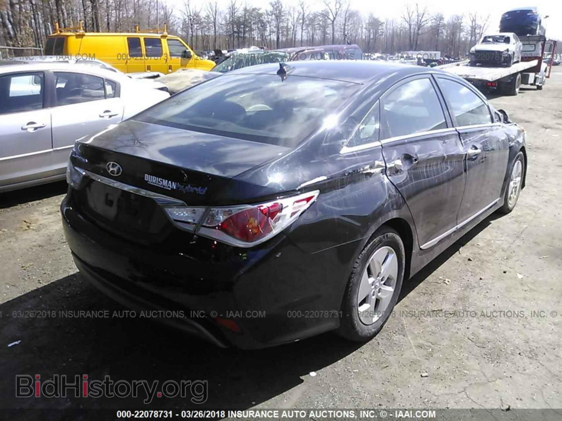 2012 Hyundai Sonata - VIN: KMHEC4A41CA027871 - Фото 4