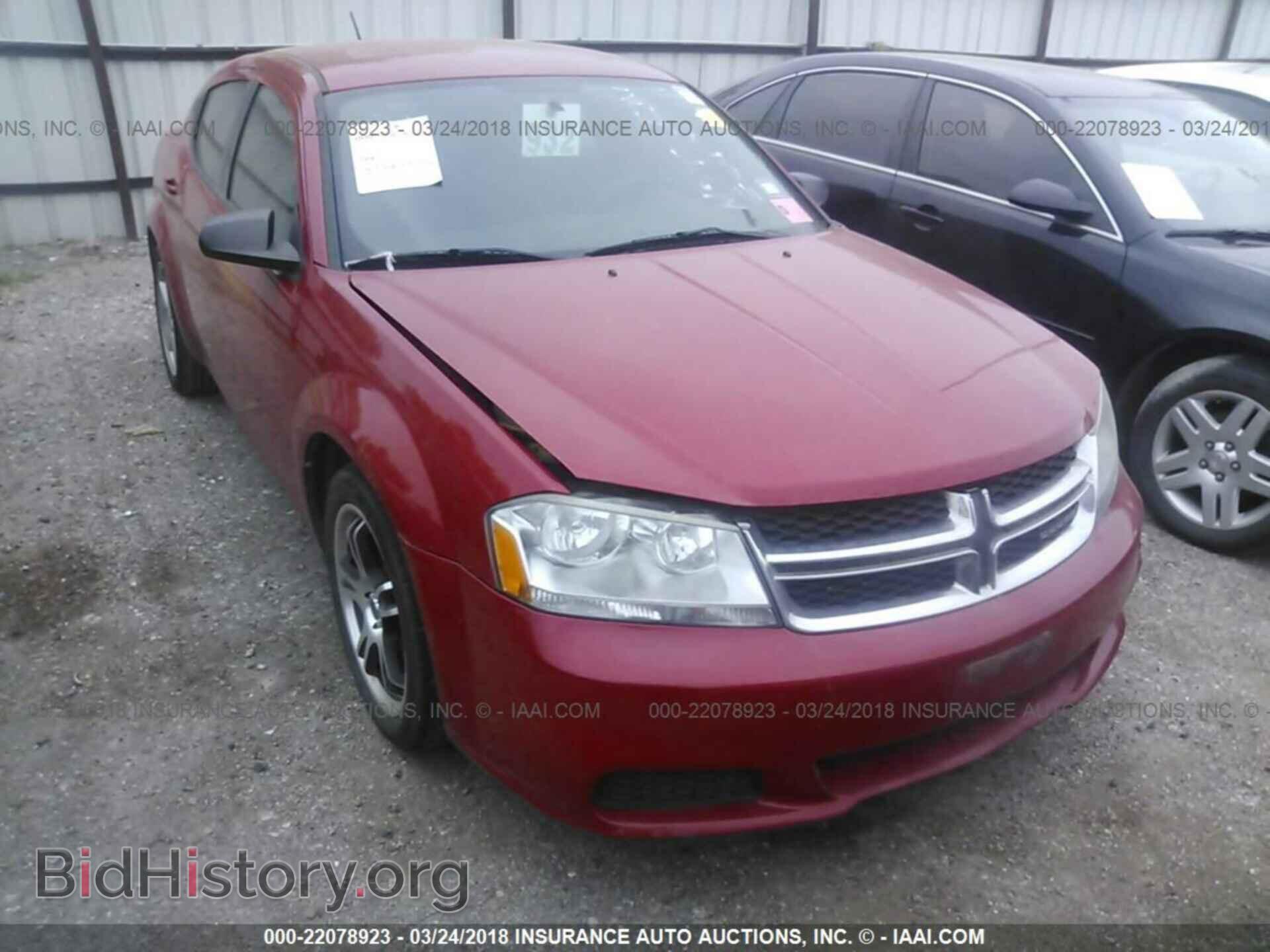 Photo 1C3CDZAB6DN628454 - Dodge Avenger 2013