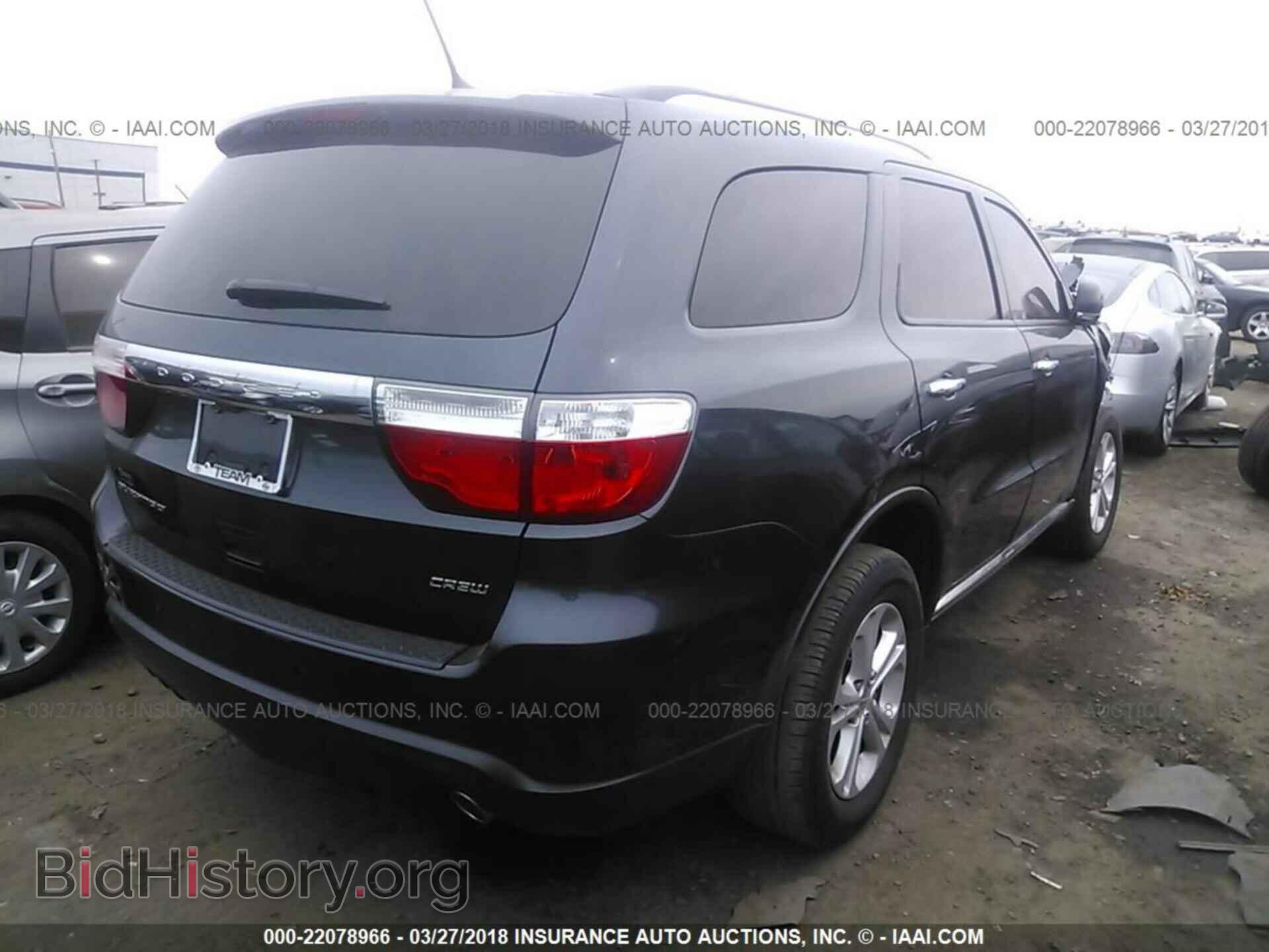 2013 Dodge Durango - VIN: 1C4RDHDG3DC681566 - Фото 4