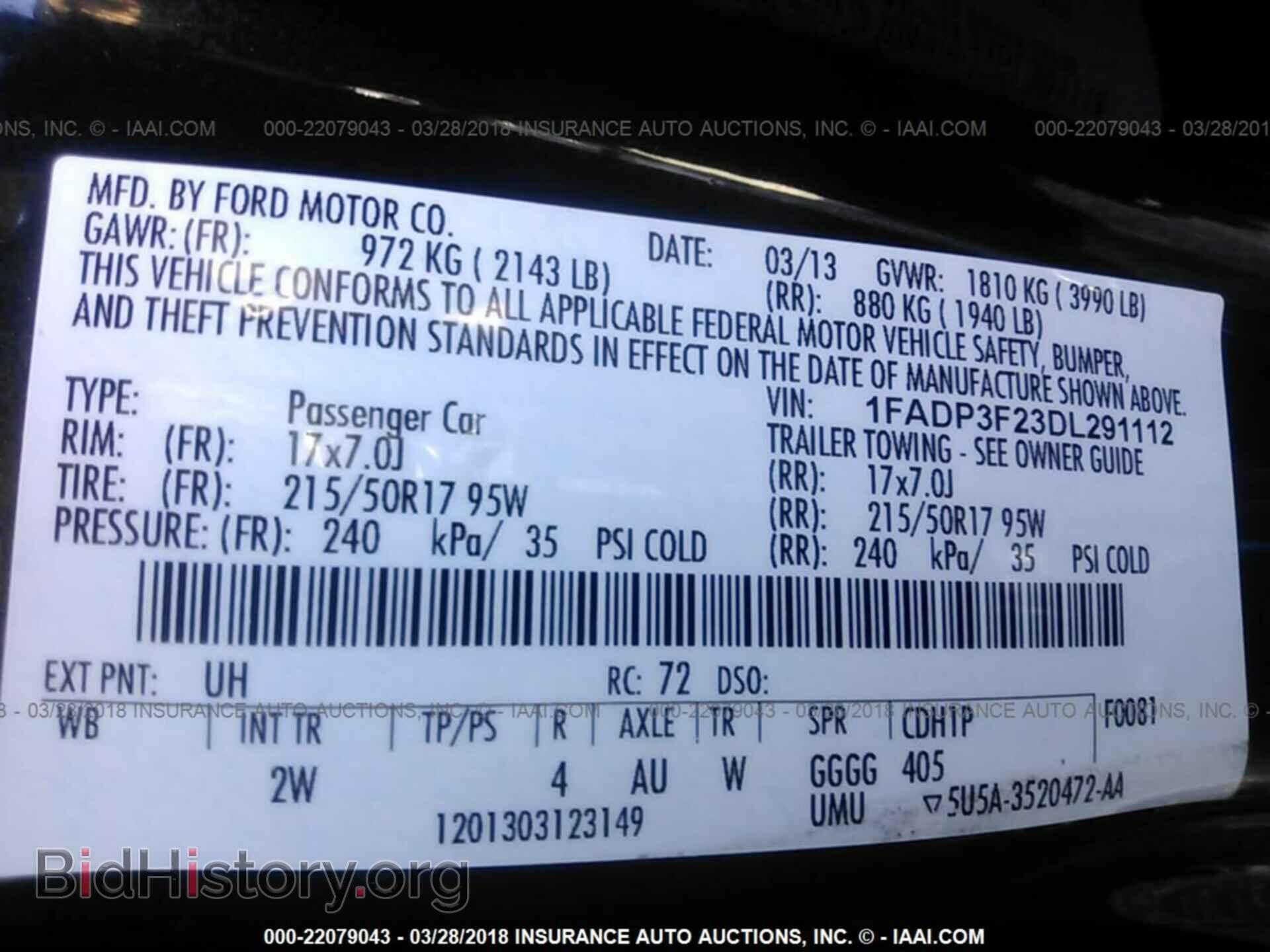 2013 Ford Focus - VIN: 1FADP3F23DL291112 - Photo 9