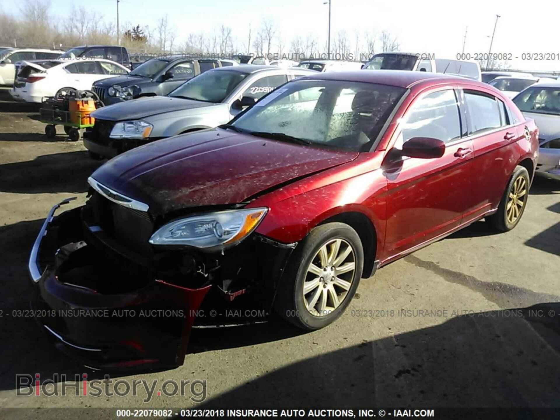 2012 Chrysler 200 - VIN: 1C3CCBBB7CN283460 - Фото 2