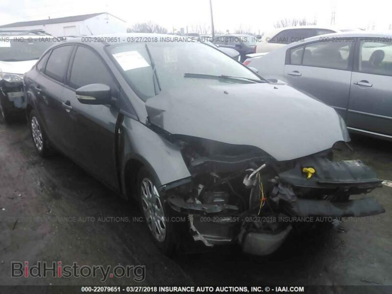 2012 Ford FOCUS (VIN 1FAHP3F2XCL347370) — фото 1 из 10, IAAI, повреждение: левая передняя часть