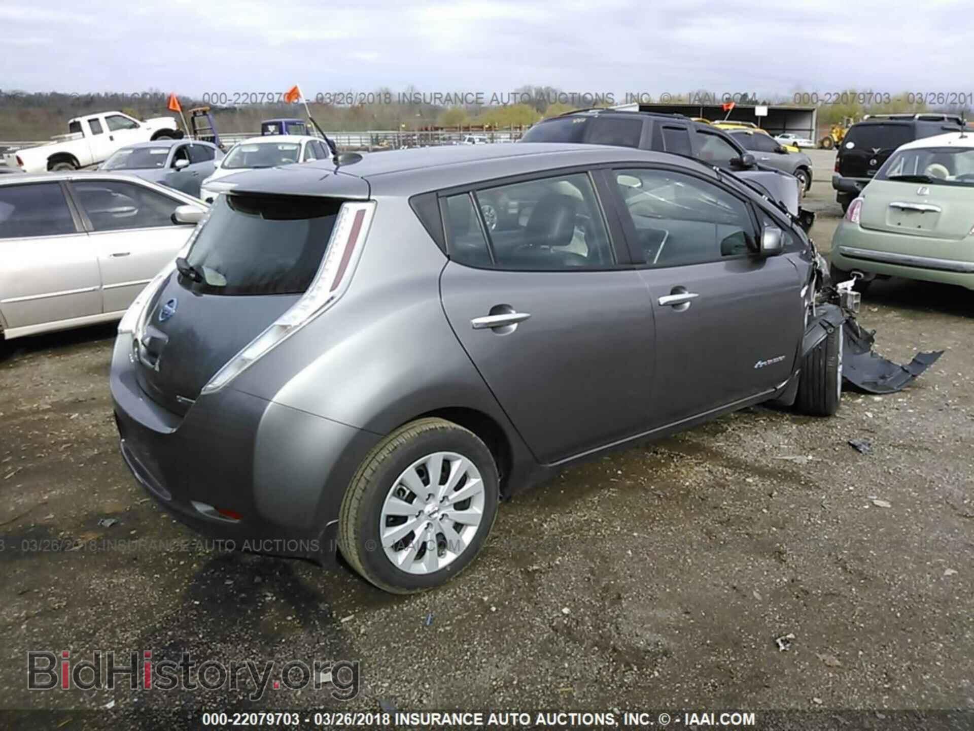 2015 Nissan Leaf - VIN: 1N4AZ0CP6FC312940 - Фото 4