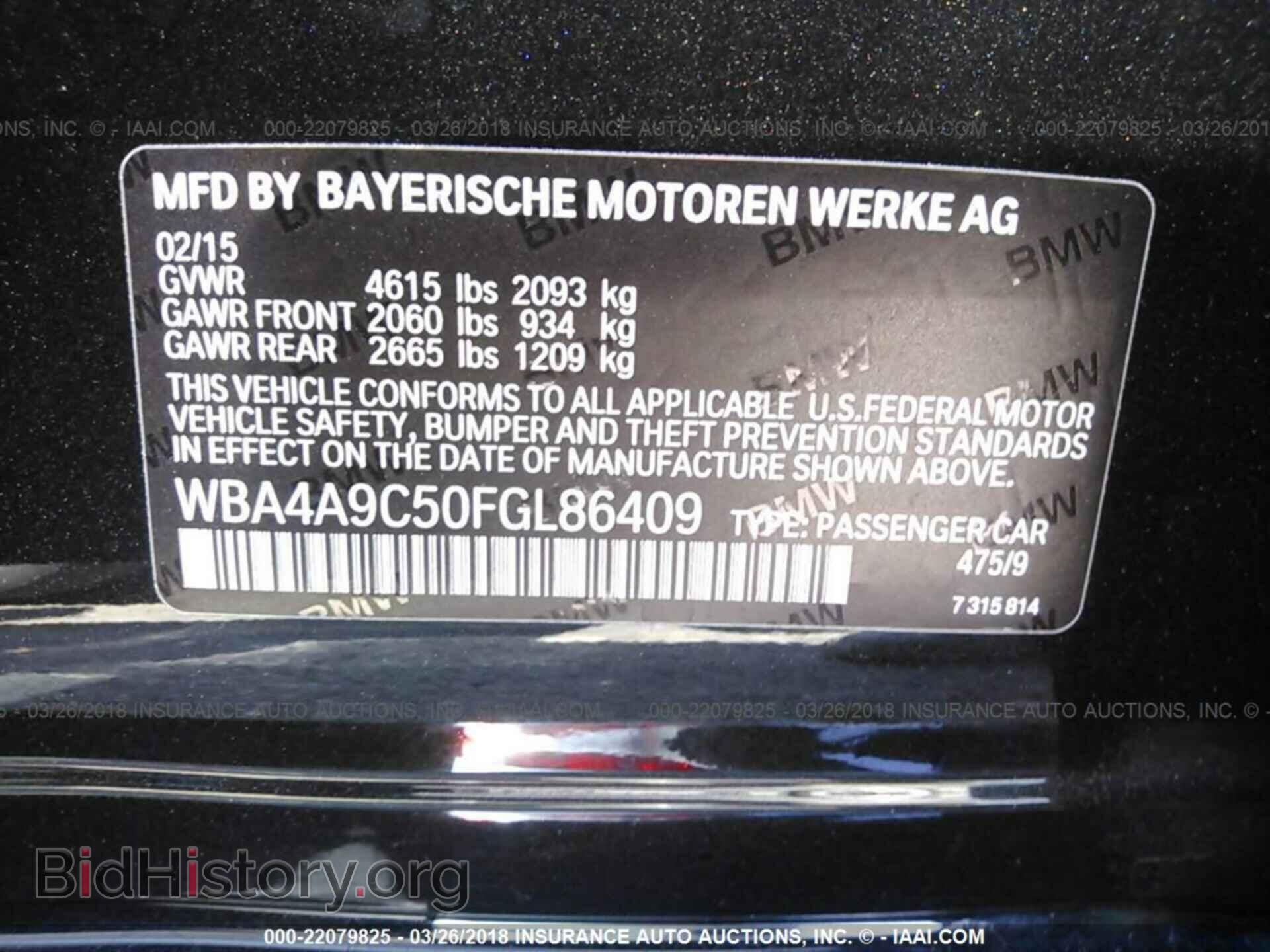 2015 Bmw 428 - VIN: WBA4A9C50FGL86409 - Фото 9