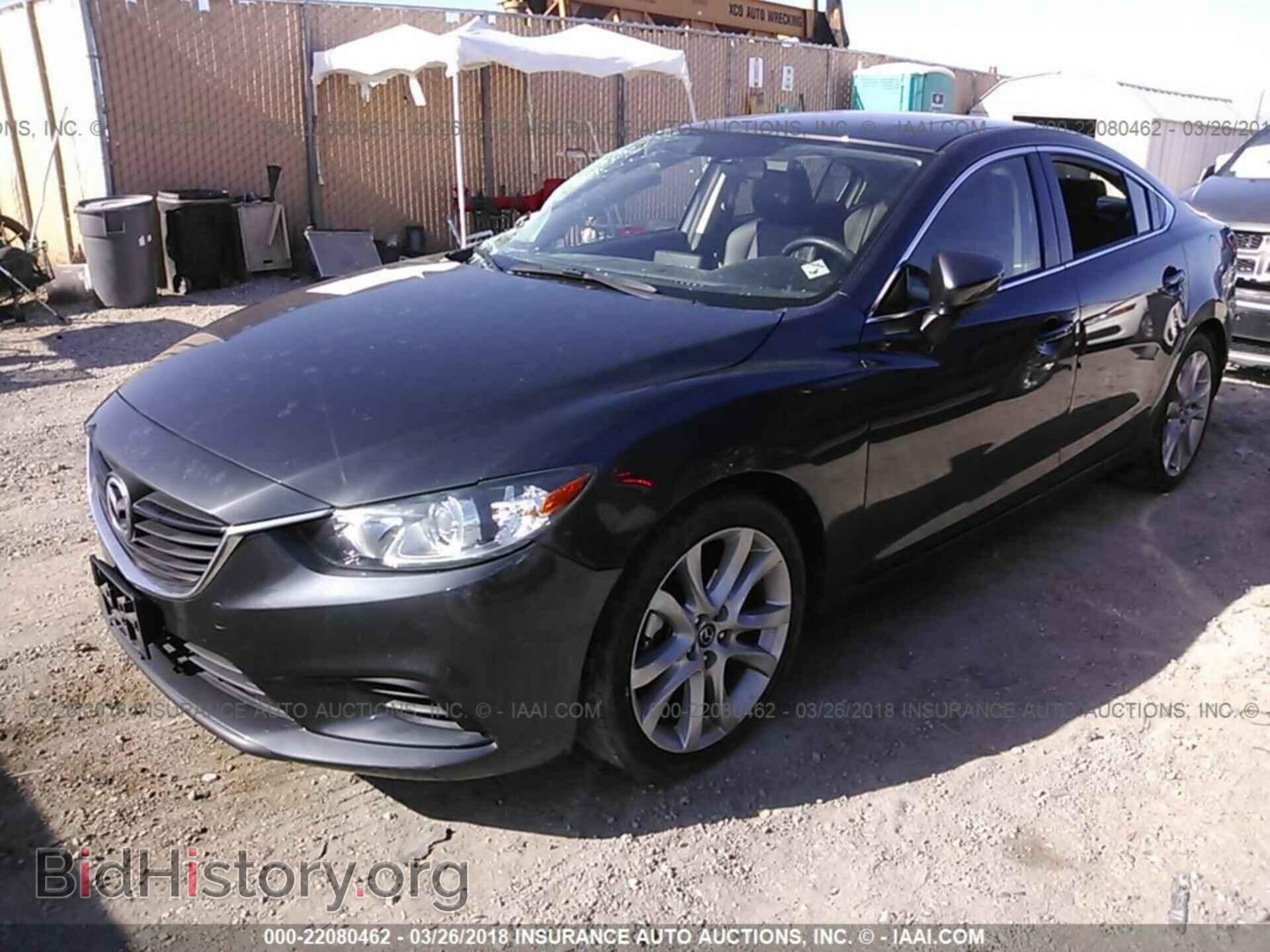 2016 Mazda 6 - VIN: JM1GJ1V50G1445025 - Фото 2