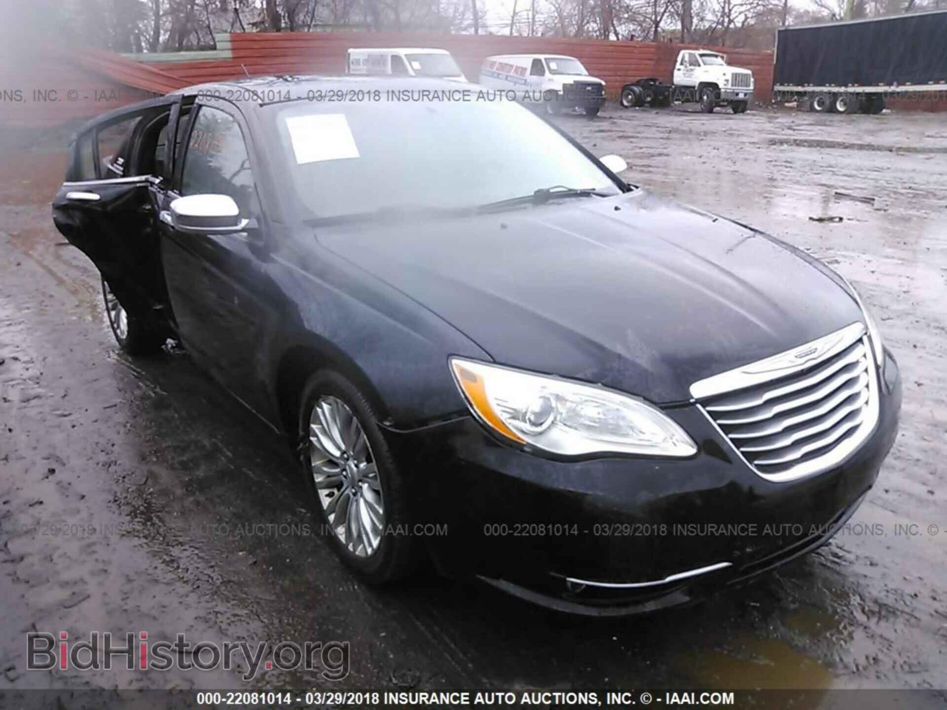 Фотография 1C3CCBCB5CN277364 - Chrysler 200 2012