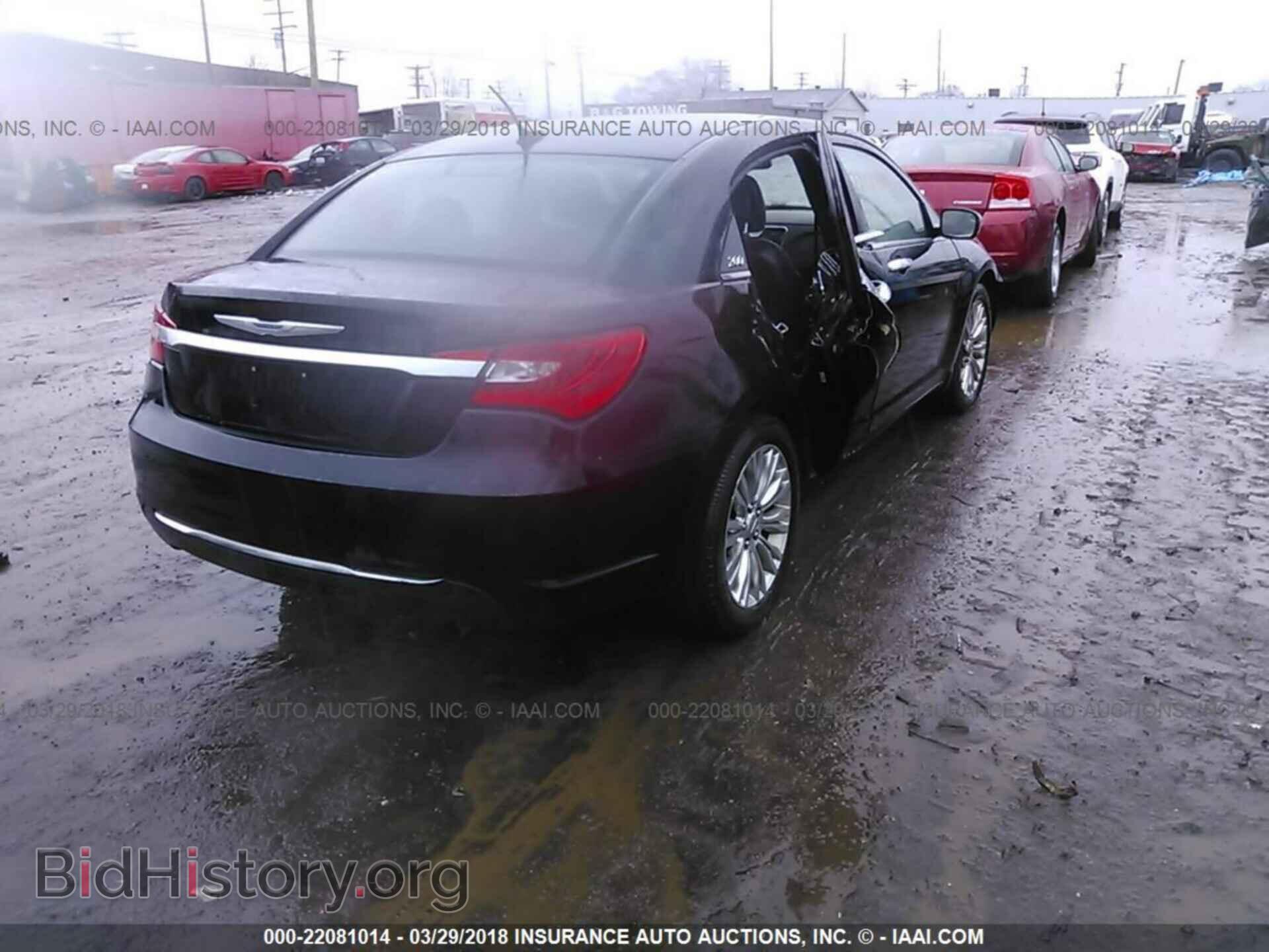 2012 Chrysler 200 - VIN: 1C3CCBCB5CN277364 - Фото 4