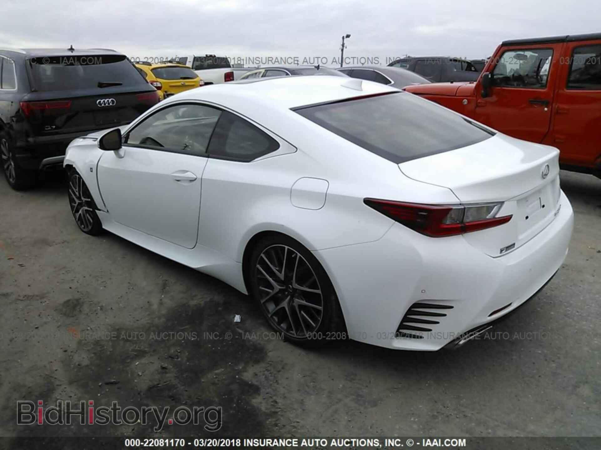 2016 Lexus Rc - VIN: JTHHA5BC7G5002134 - Фото 3