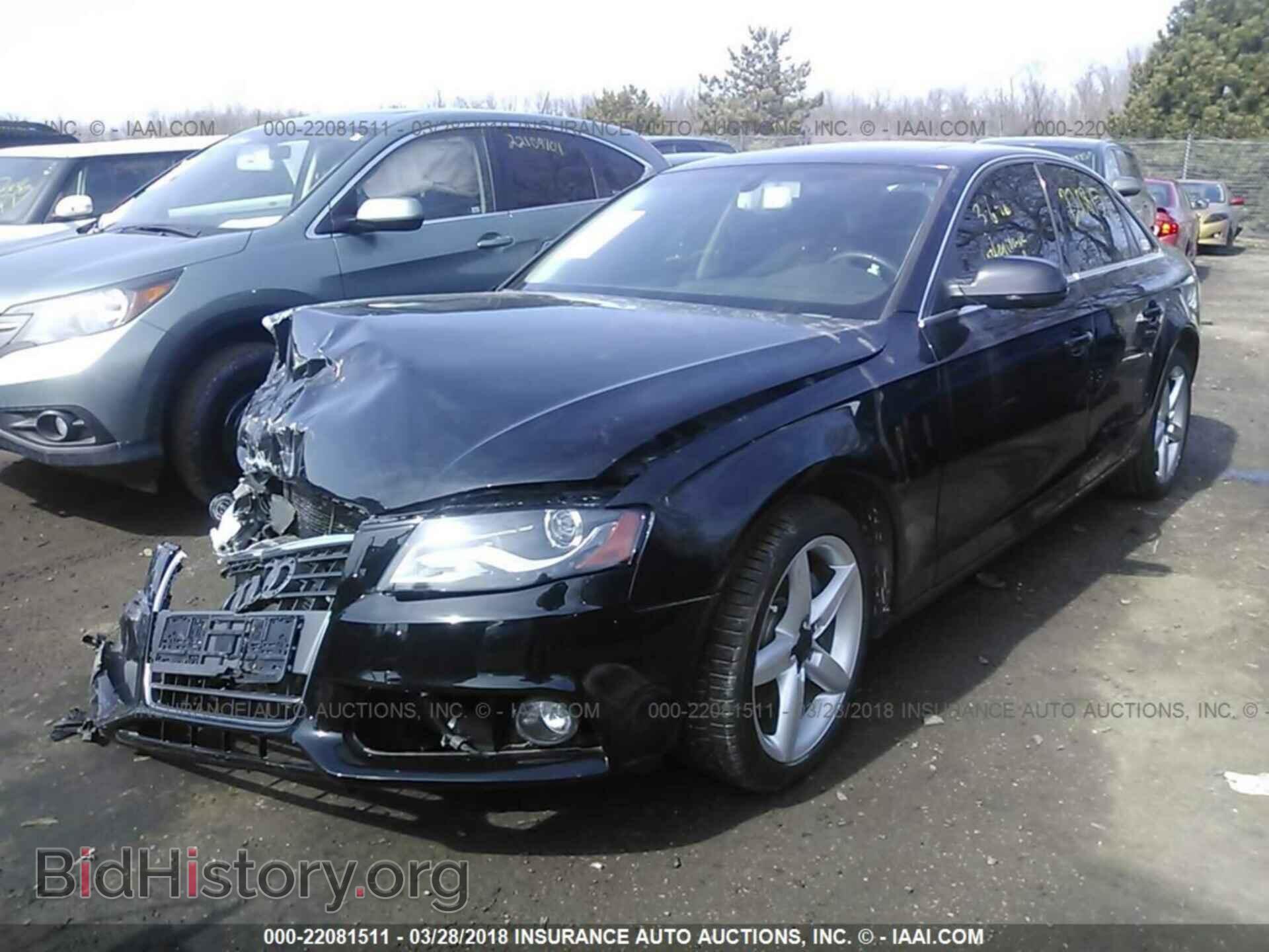 2011 Audi A4 - VIN: WAUFFAFL0BN044325 - Photo 2