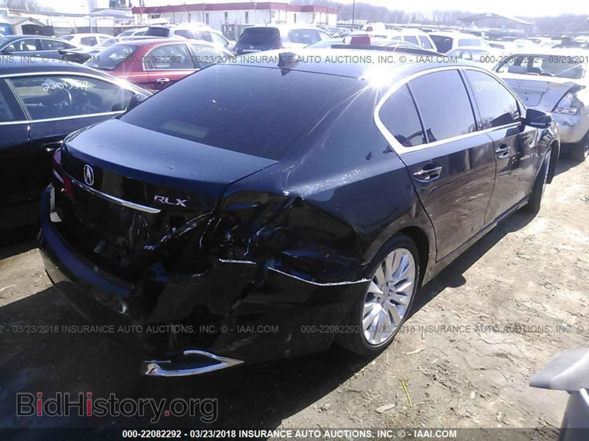 2014 Acura Rlx - VIN: JH4KC1F55EC003795 - Фото 4