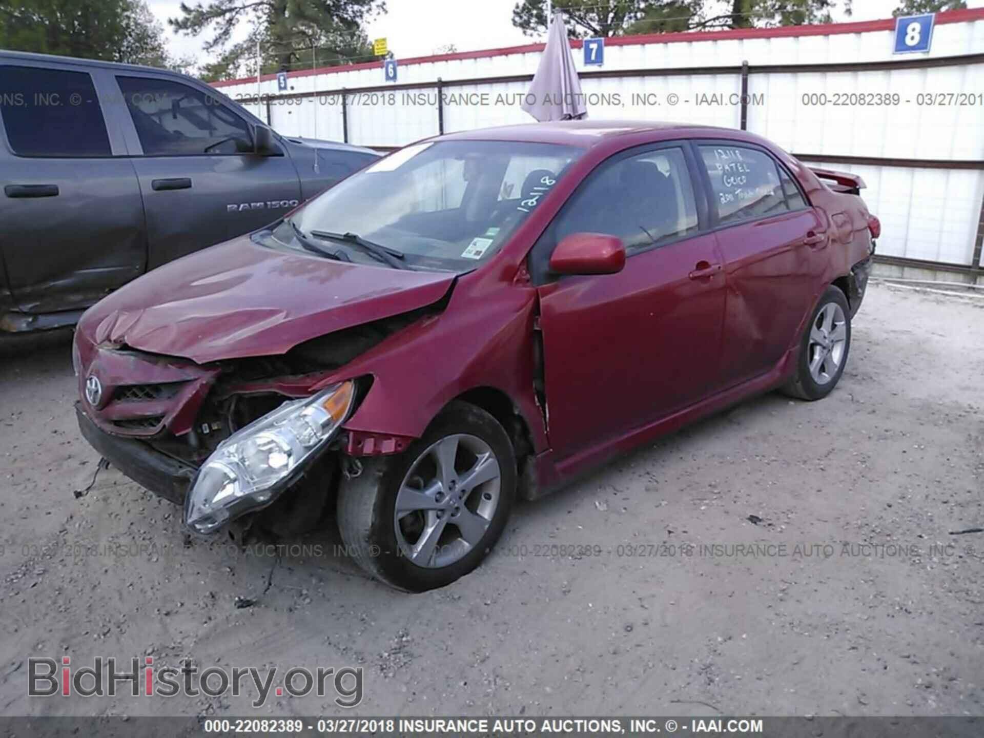2011 Toyota Corolla - VIN: 2T1BU4EE1BC751285 - Фото 2
