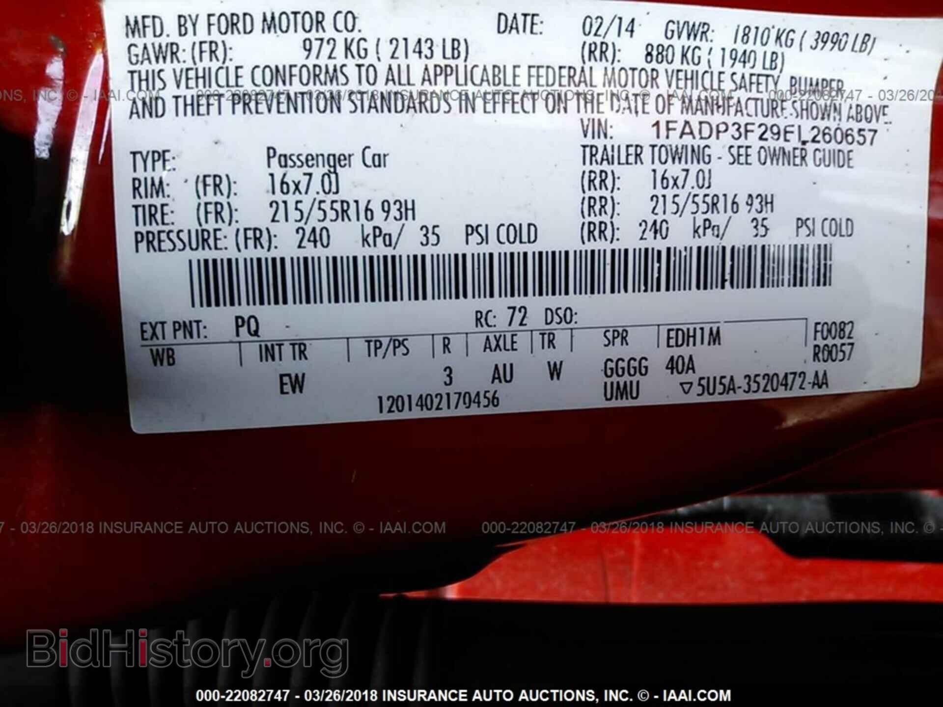 2014 Ford Focus - VIN: 1FADP3F29EL260657 - Photo 9