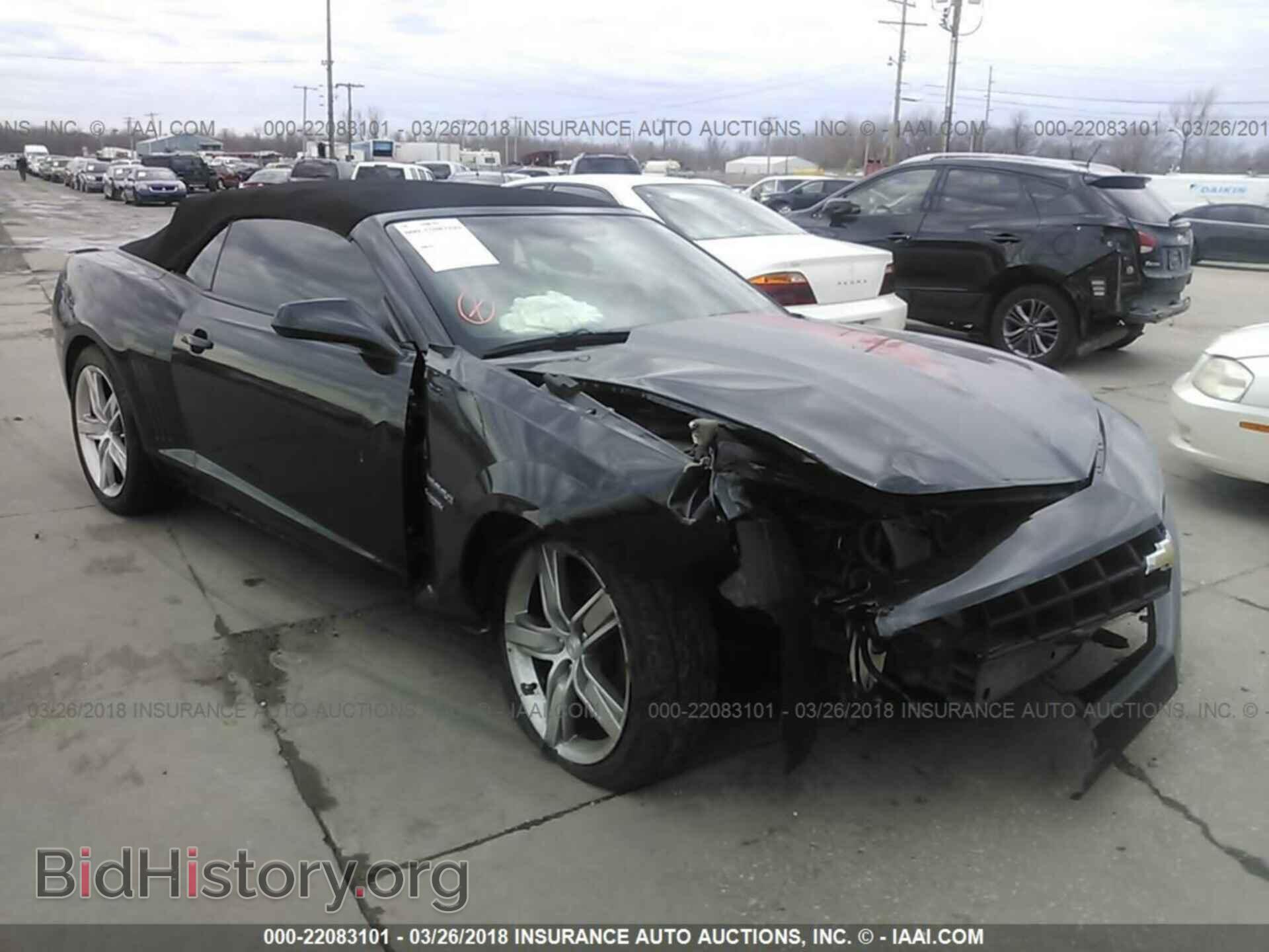 Фотография 2G1FC3D37C9110134 - Chevrolet Camaro 2012