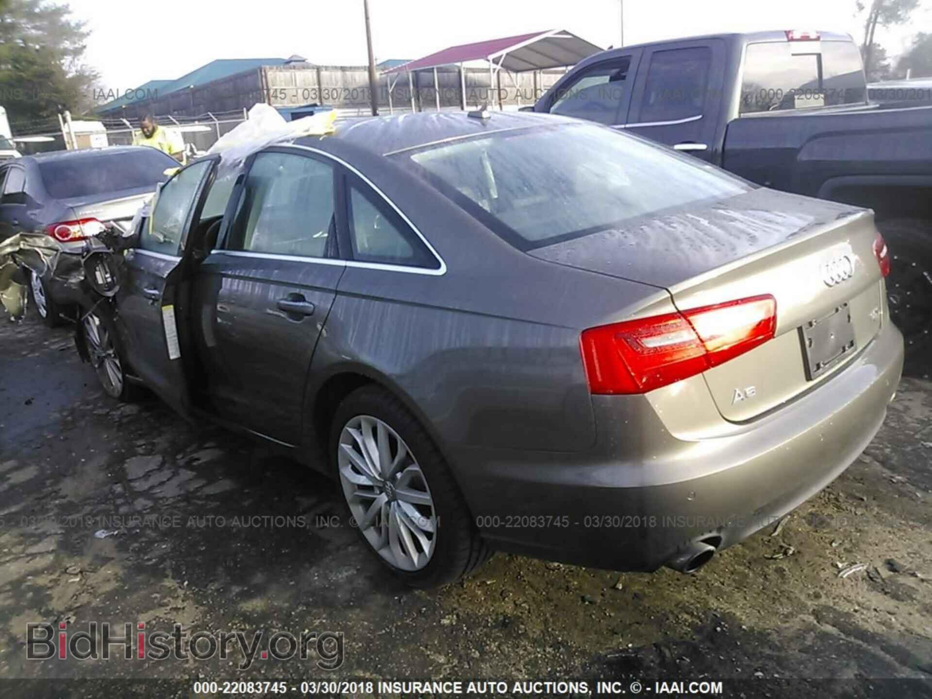 2014 Audi A6 - VIN: WAUFGAFC1EN083281 - Фото 3