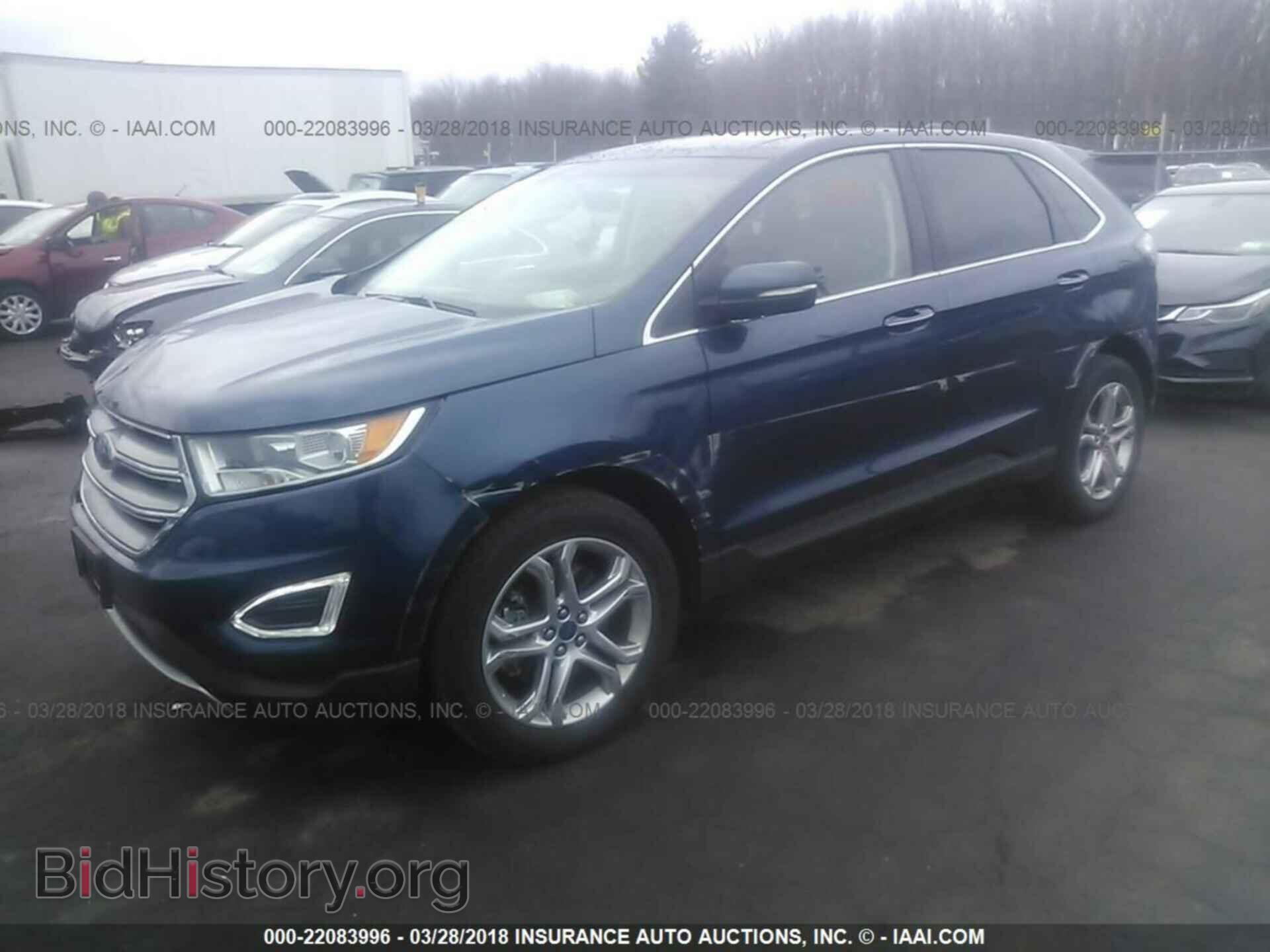 2017 Ford Edge - VIN: 2FMPK4K97HBC03727 - Фото 2