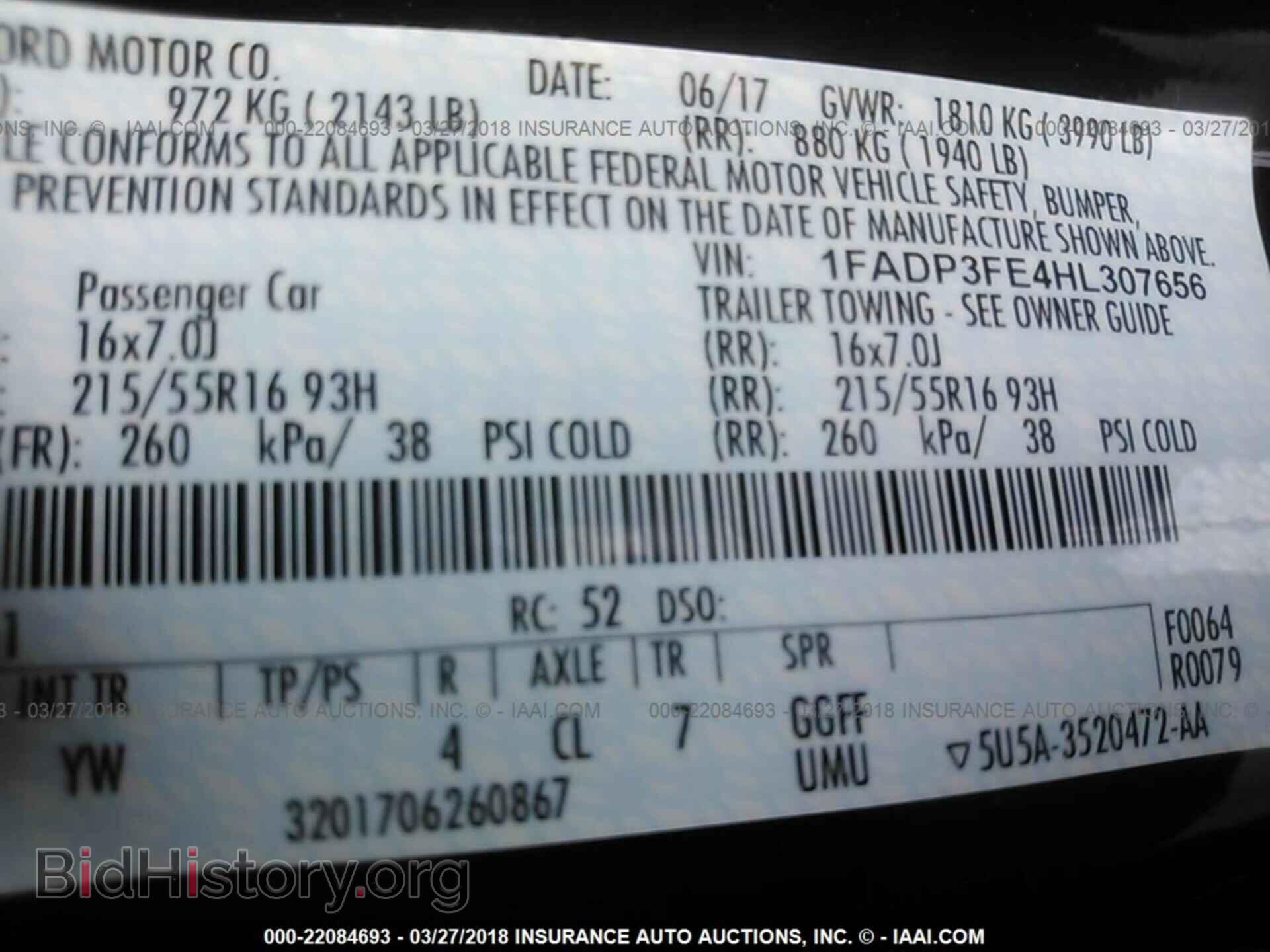 2017 Ford Focus - VIN: 1FADP3FE4HL307656 - Photo 9