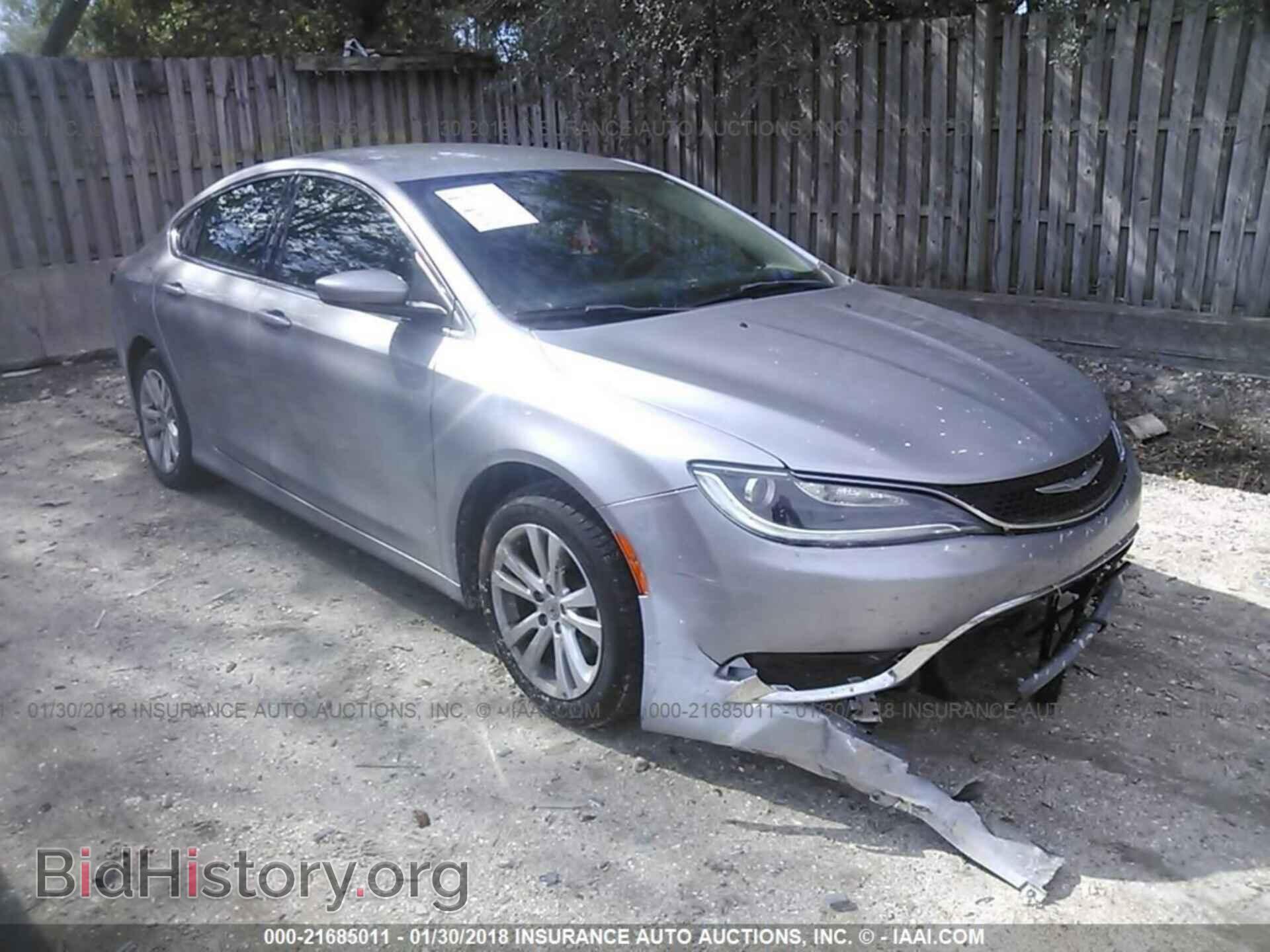 Photo 1C3CCCAB3FN692888 - CHRYSLER 200 2015