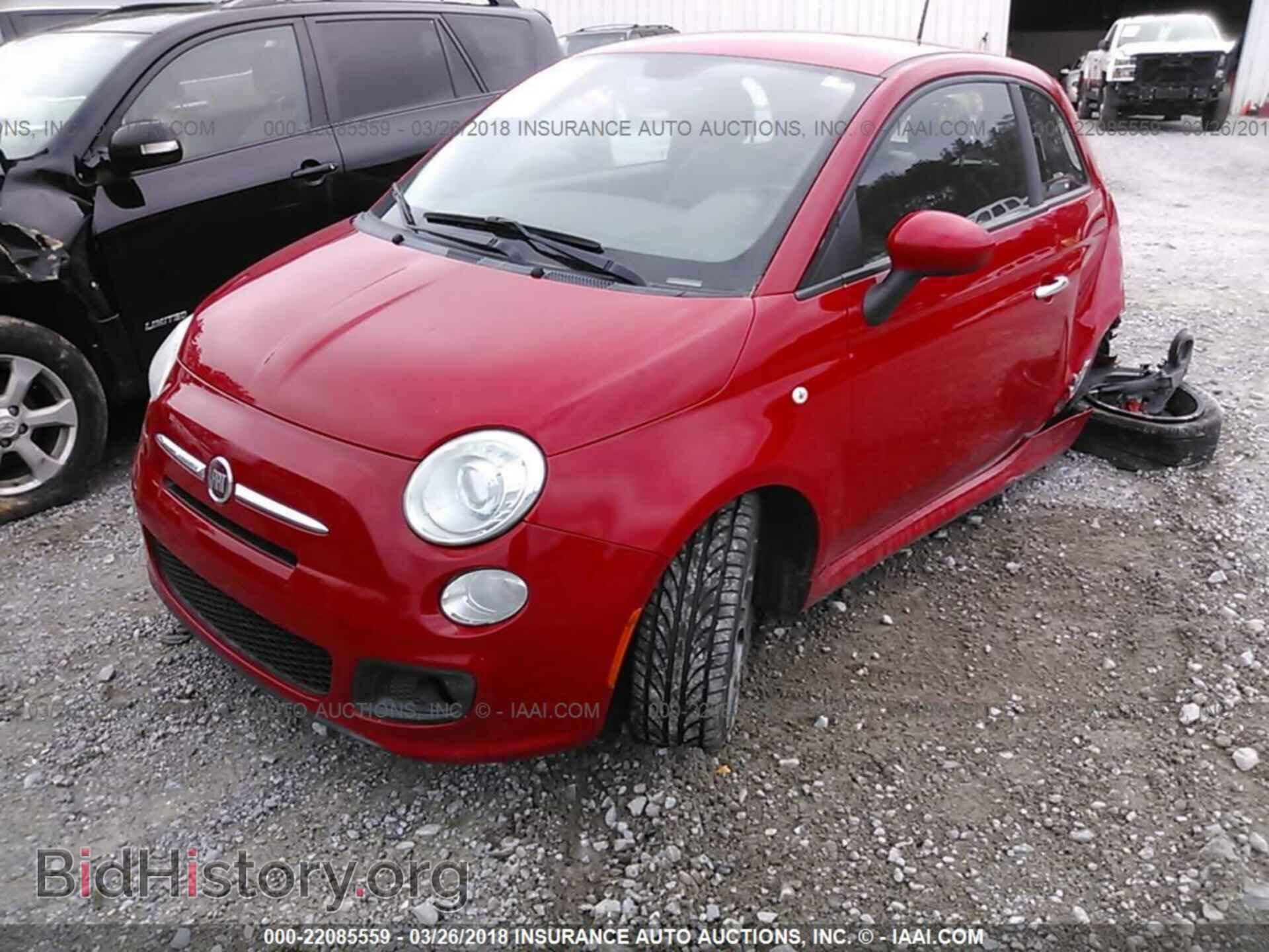 2012 Fiat 500 - VIN: 3C3CFFBR6CT127101 - Фото 2