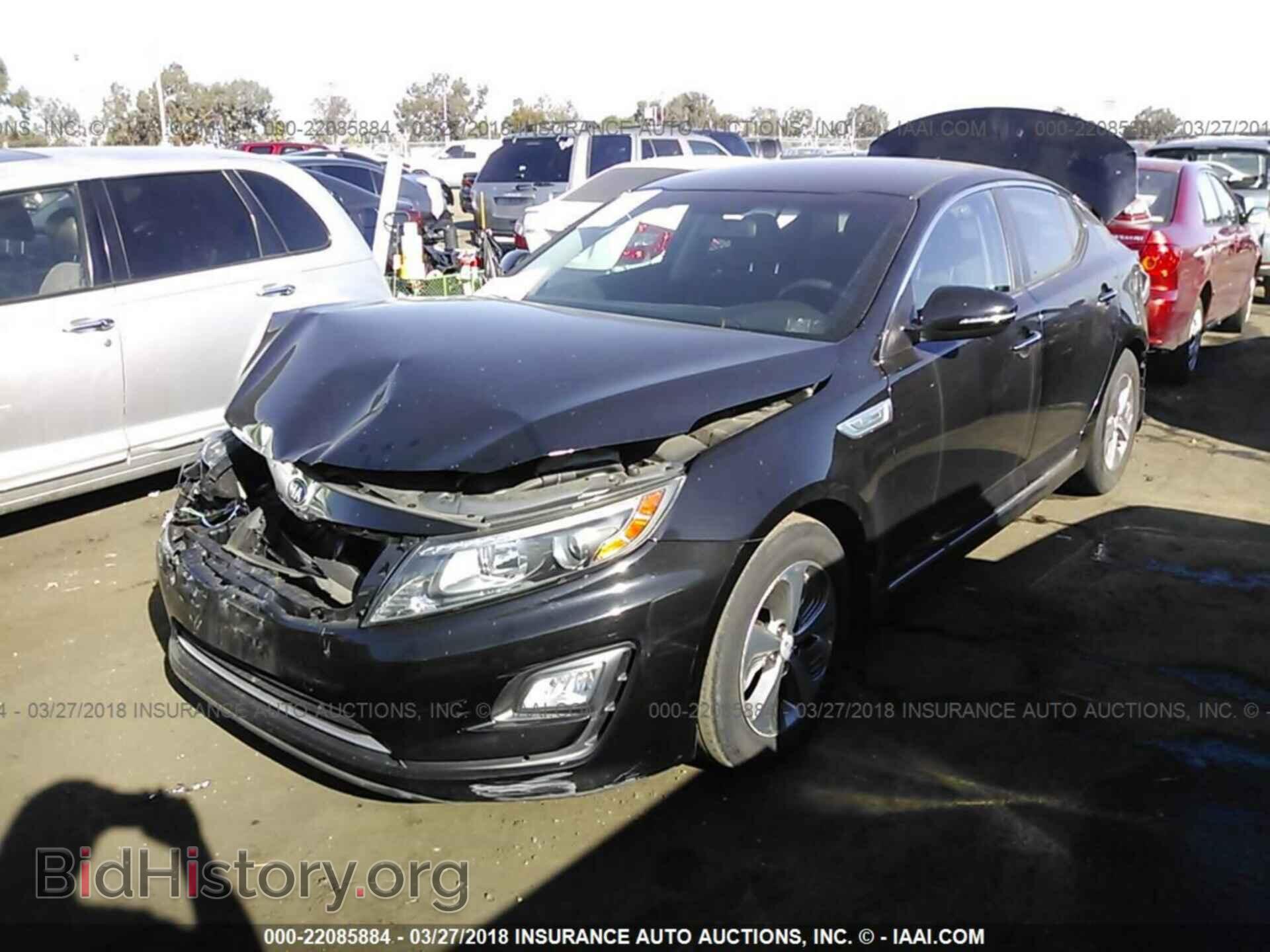 2014 Kia Optima - VIN: KNAGM4AD0E5067801 - Фото 2
