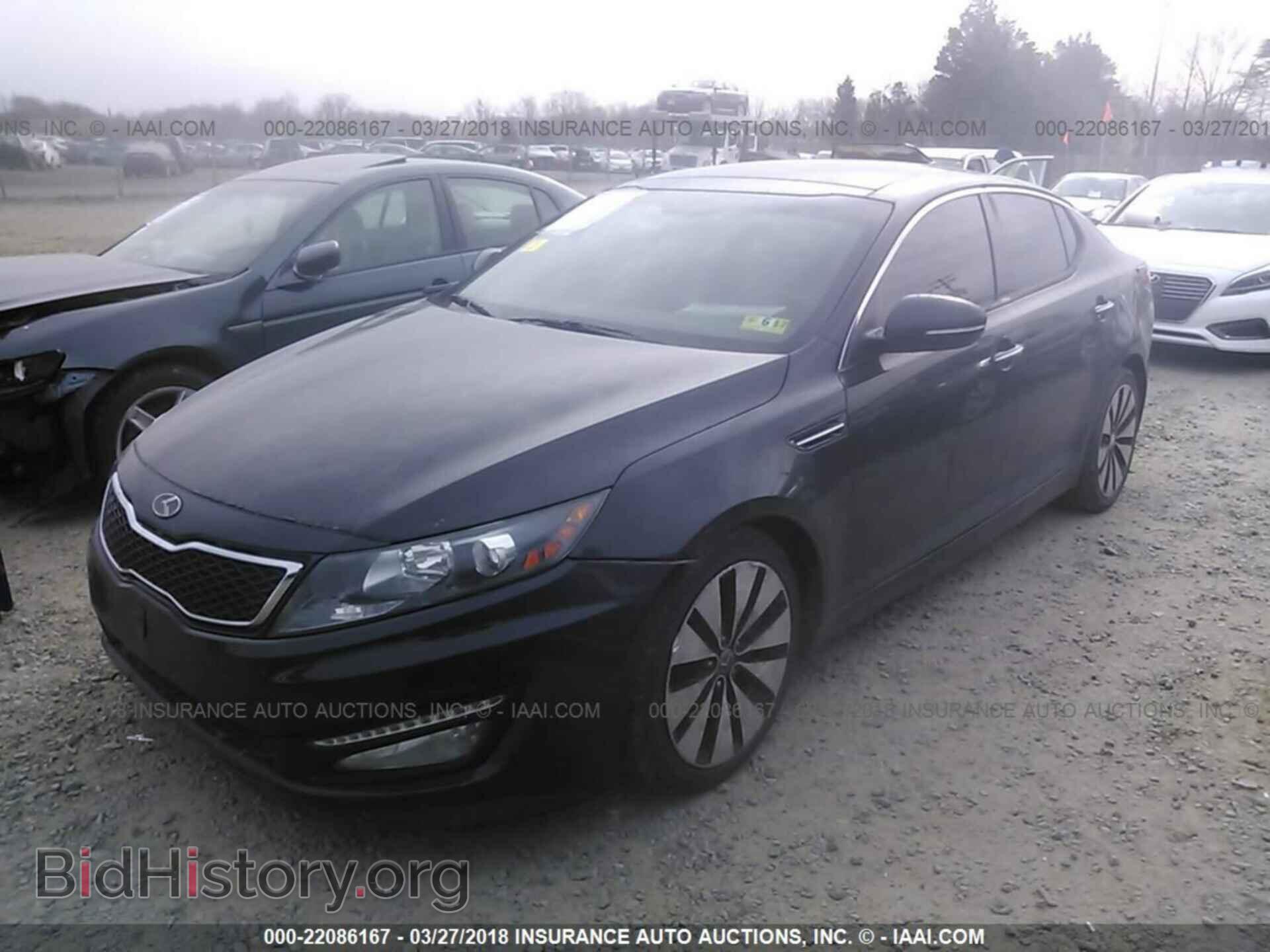 2011 Kia Optima - VIN: KNAGR4A67B5148356 - Фото 2