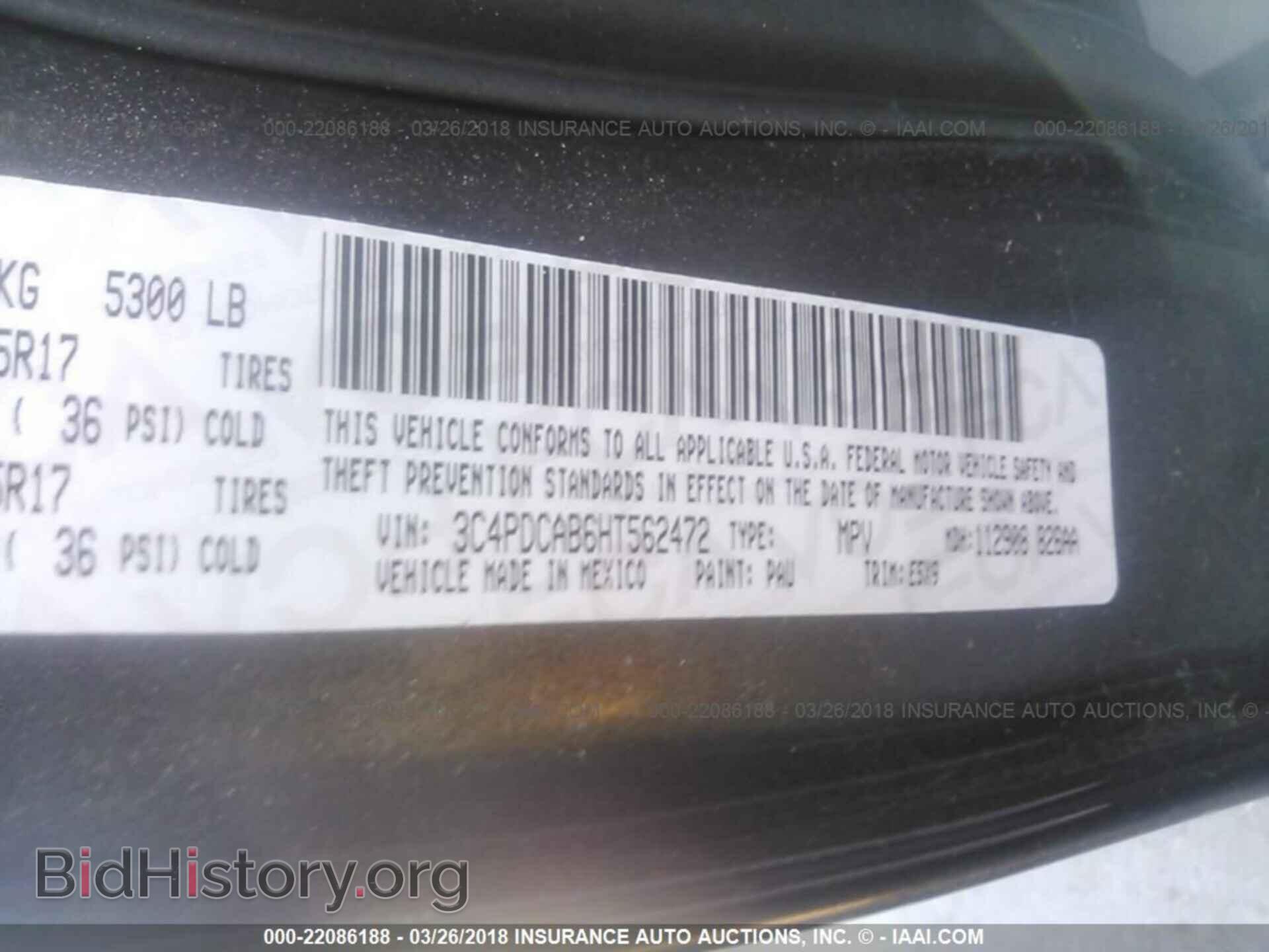 2017 Dodge Journey - VIN: 3C4PDCAB6HT562472 - Photo 9