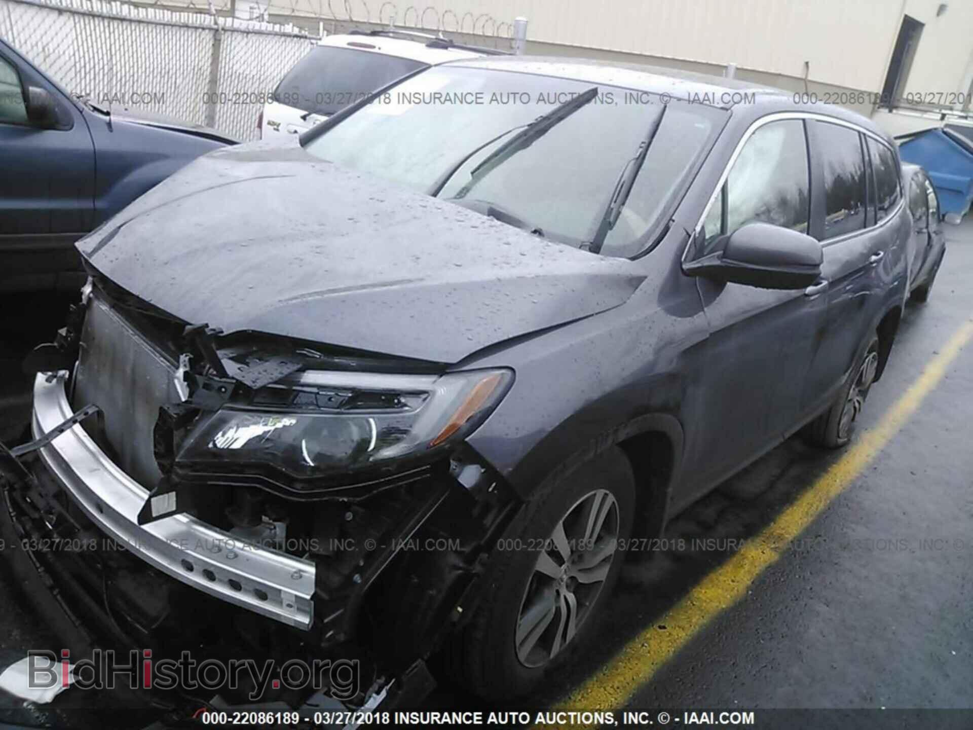 2017 Honda Pilot - VIN: 5FNYF6H56HB036129 - Фото 2