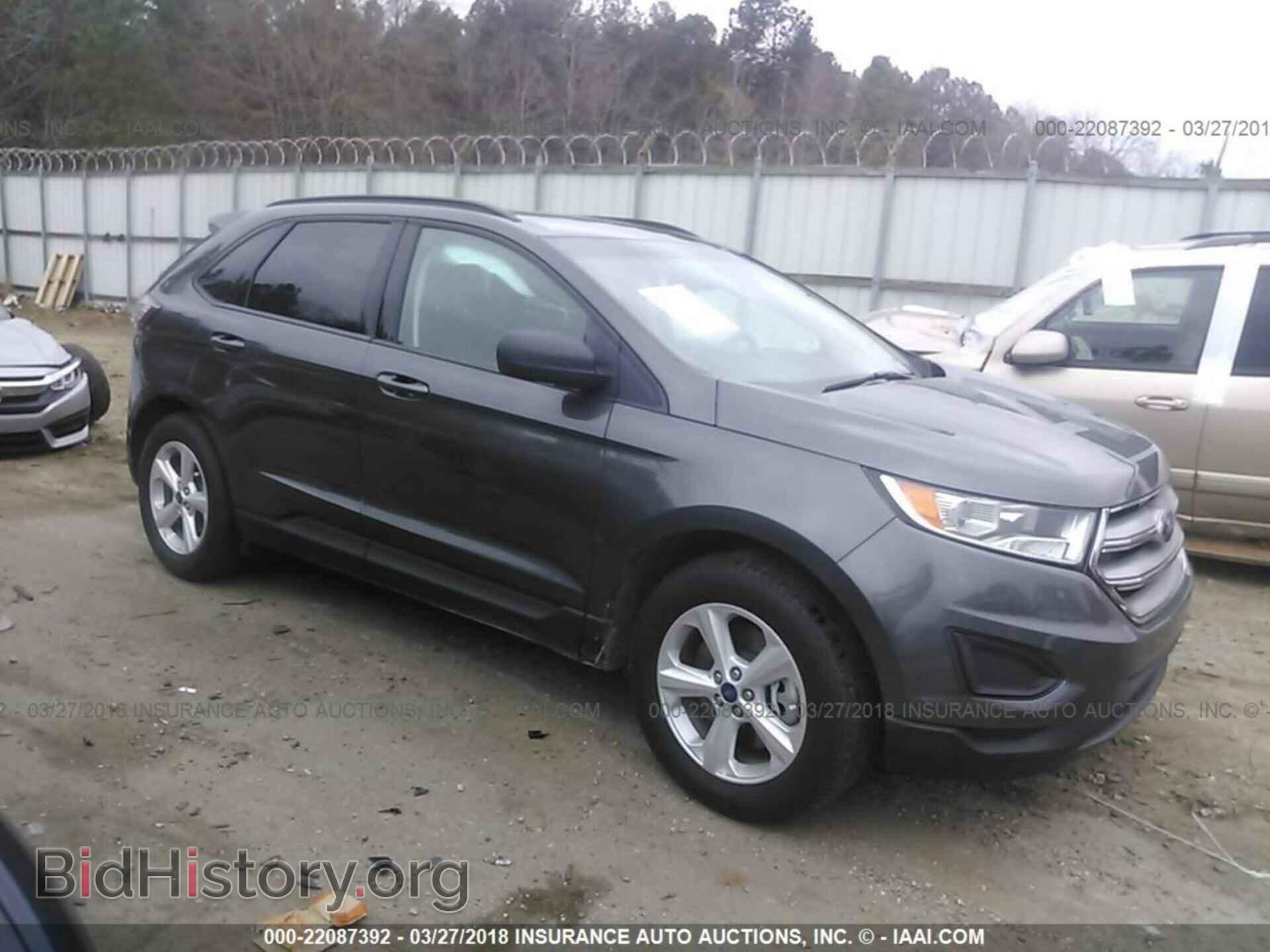 Фотография 2FMTK4G86FBB78184 - Ford Edge 2015