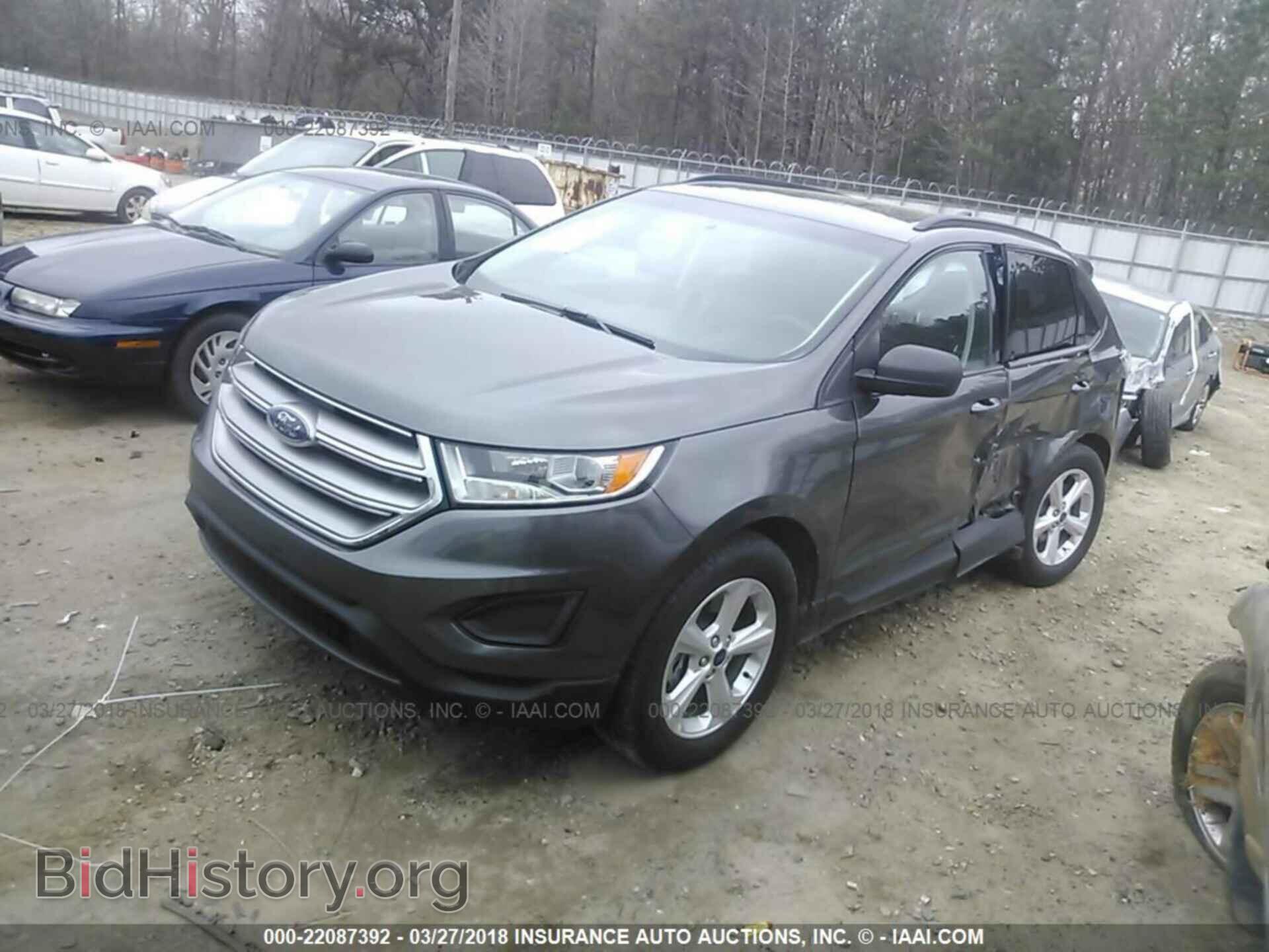 2015 Ford Edge - VIN: 2FMTK4G86FBB78184 - Фото 2