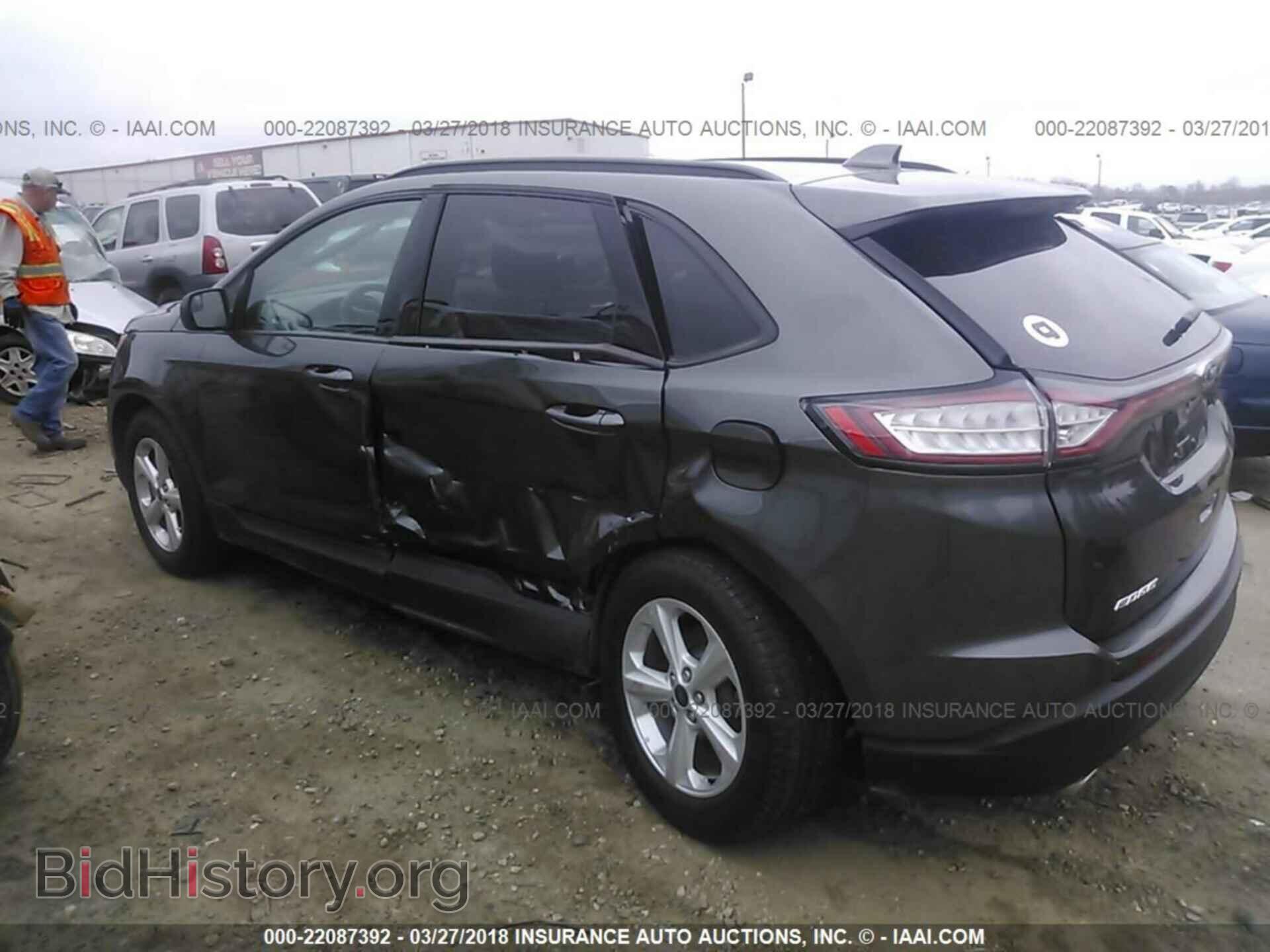 2015 Ford Edge - VIN: 2FMTK4G86FBB78184 - Фото 3