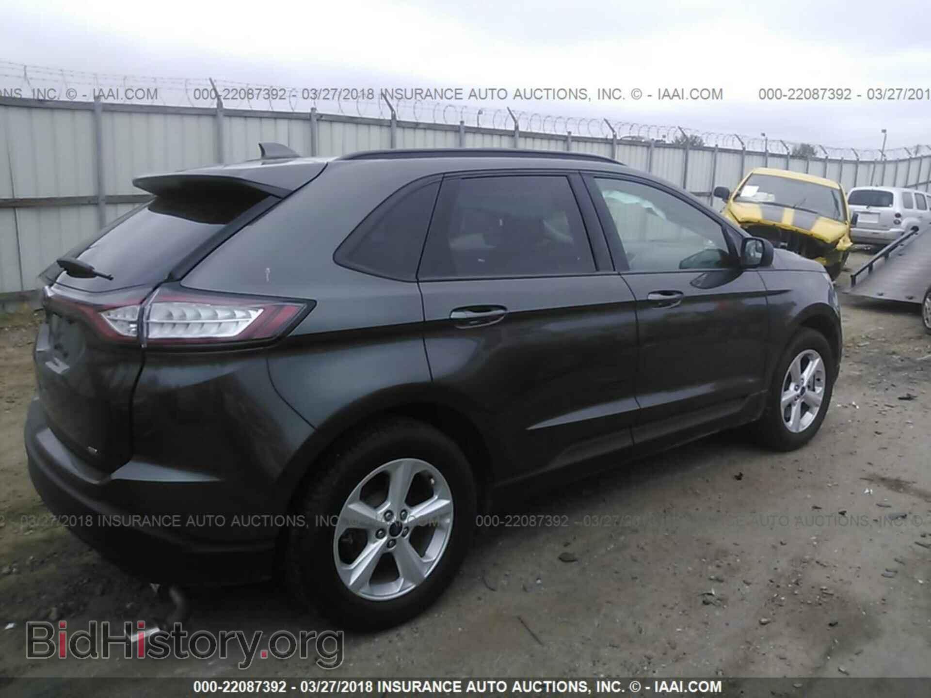 2015 Ford Edge - VIN: 2FMTK4G86FBB78184 - Фото 4
