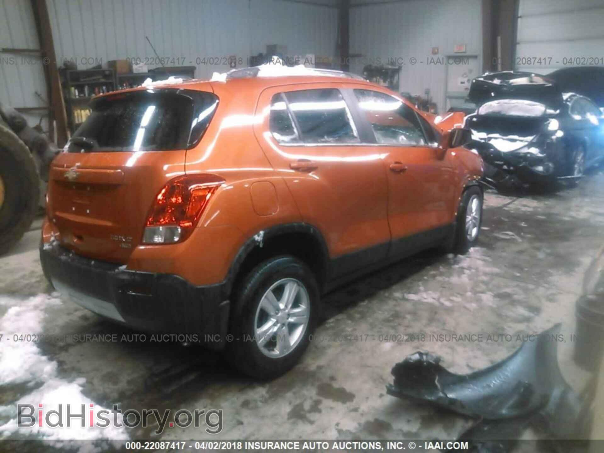 2016 Chevrolet Trax - VIN: KL7CJPSB2GB696597 - Фото 4