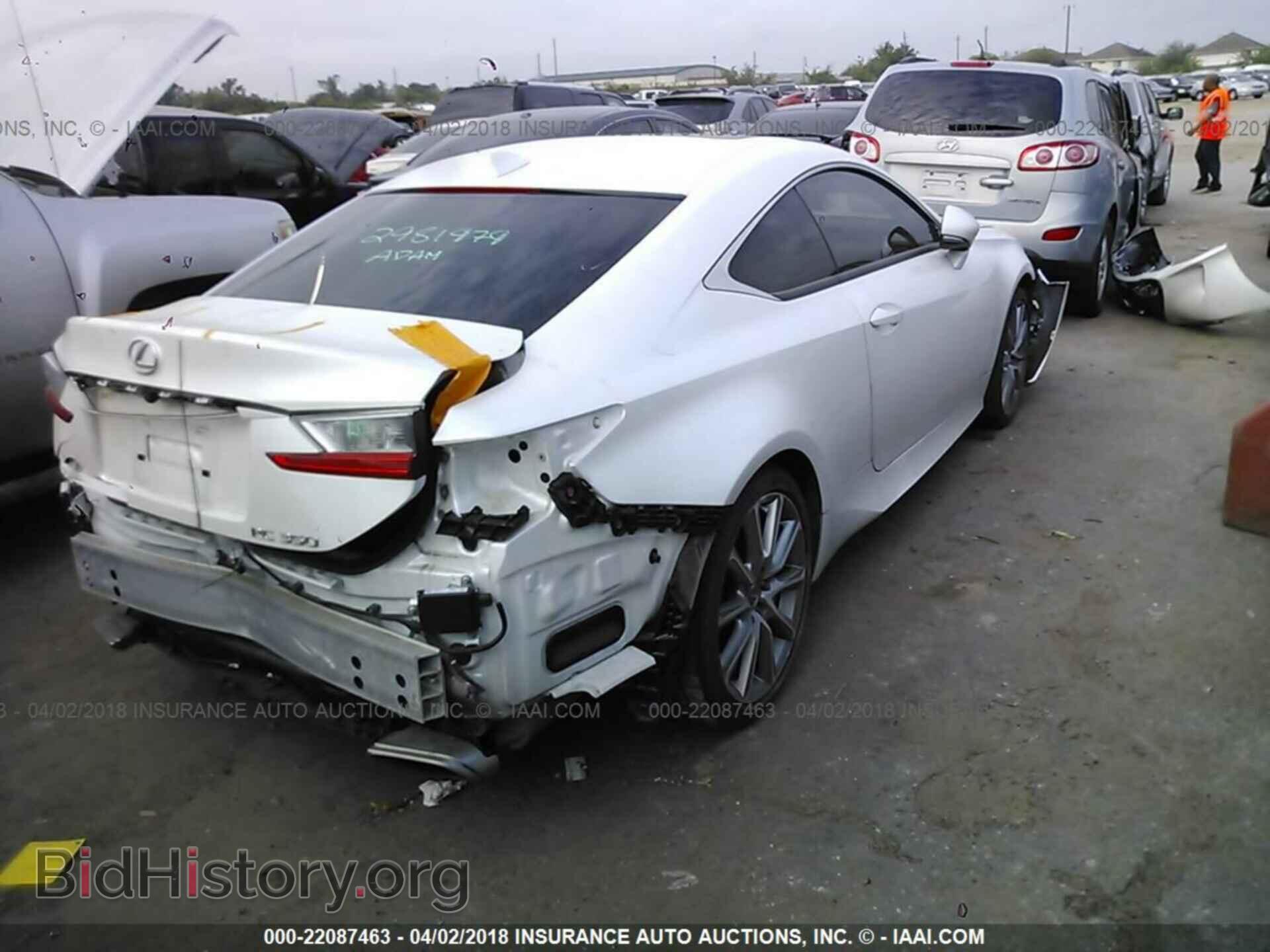 2016 Lexus Rc - VIN: JTHHE5BC4G5012253 - Фото 4
