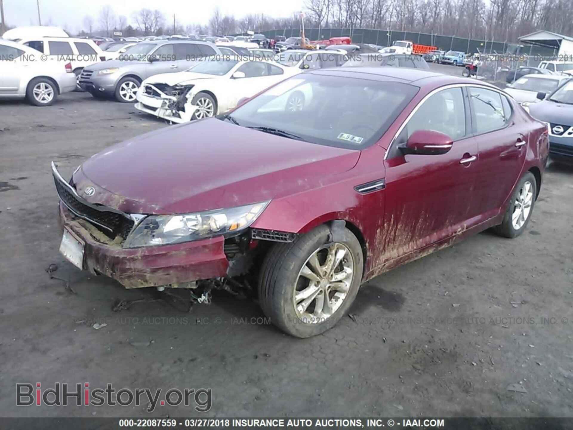 2013 Kia Optima - VIN: 5XXGN4A77DG163008 - Photo 2