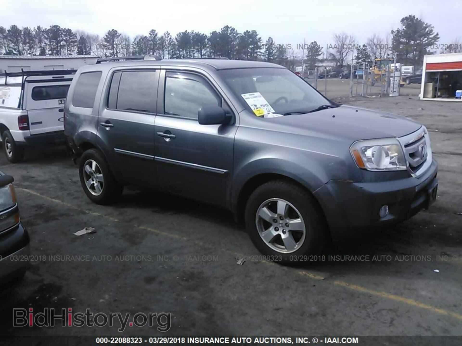 Photo 5FNYF4H44BB071416 - Honda Pilot 2011