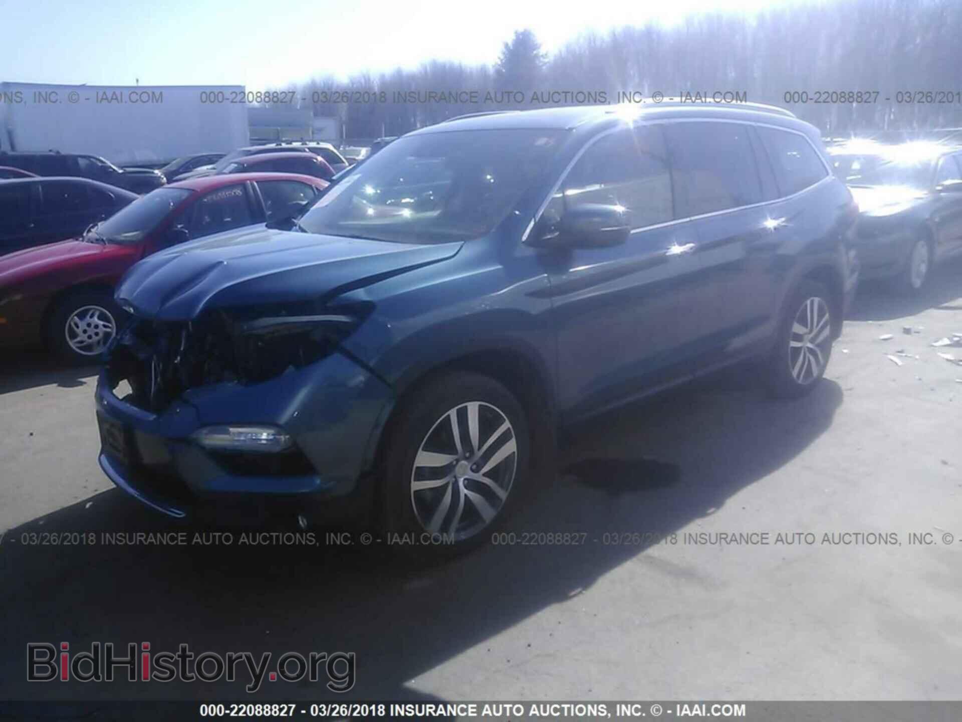 2016 Honda Pilot - VIN: 5FNYF6H9XGB082970 - Фото 2
