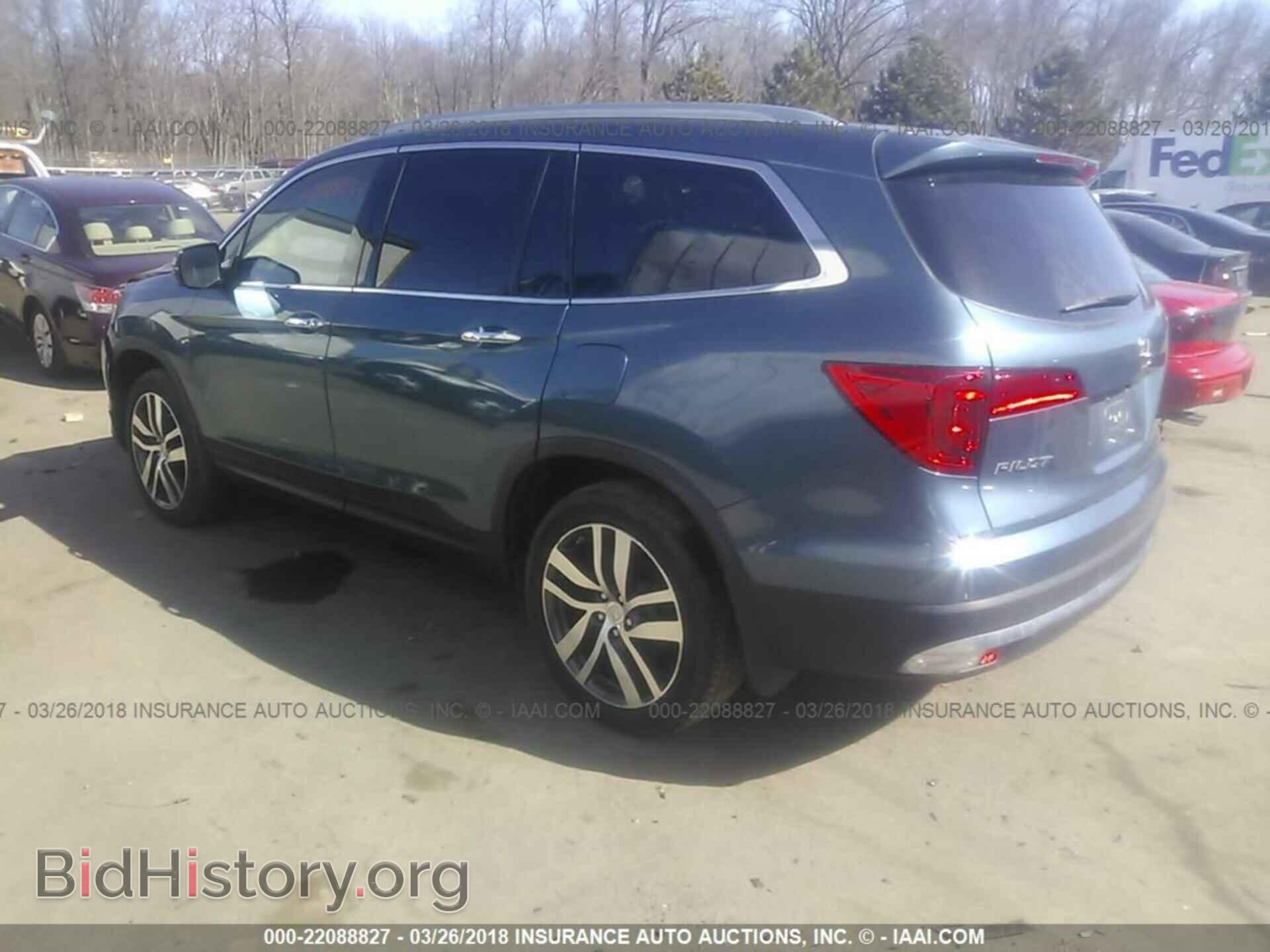 2016 Honda Pilot - VIN: 5FNYF6H9XGB082970 - Фото 3