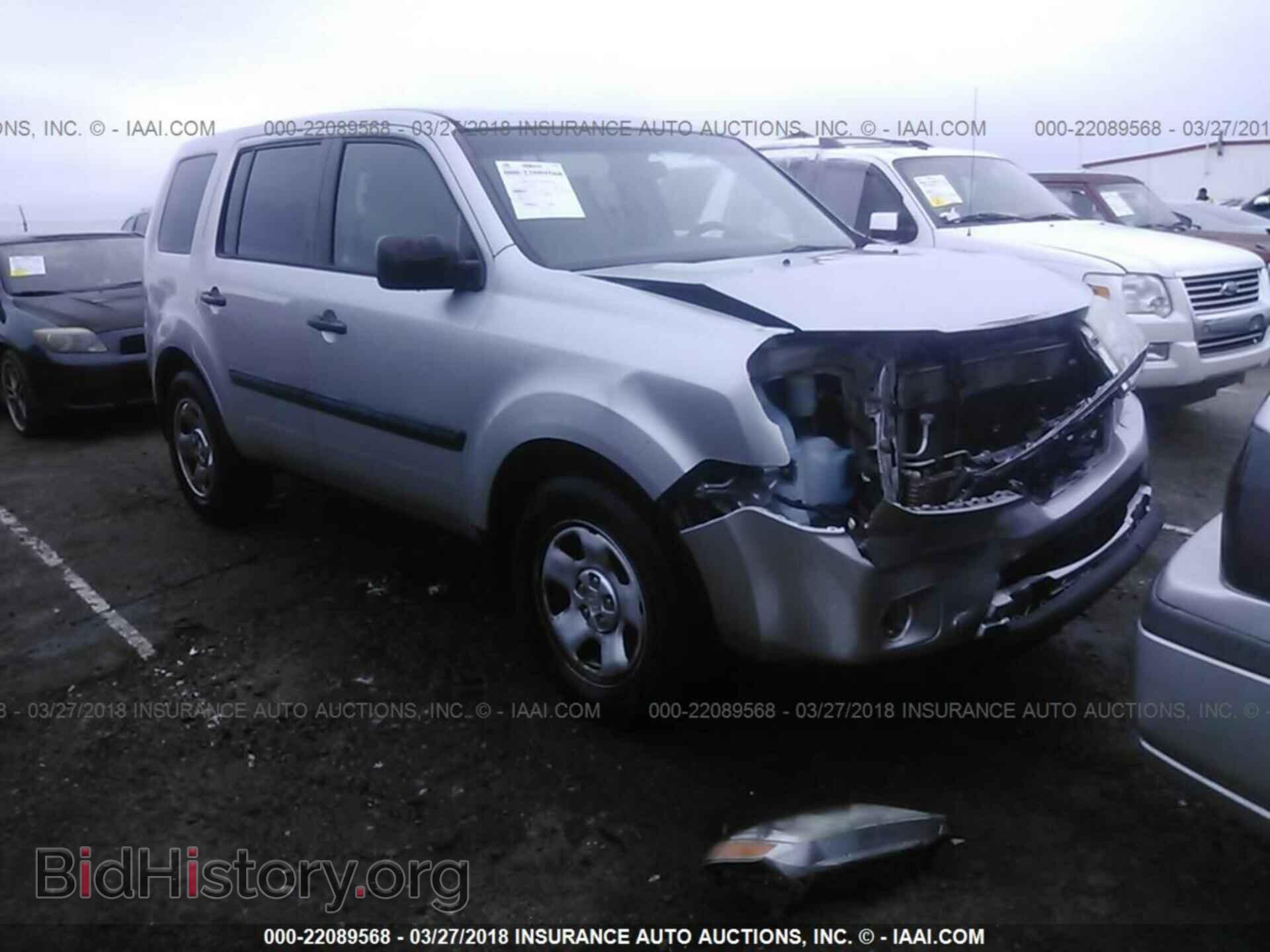 Фотография 5FNYF3H21BB034266 - Honda Pilot 2011