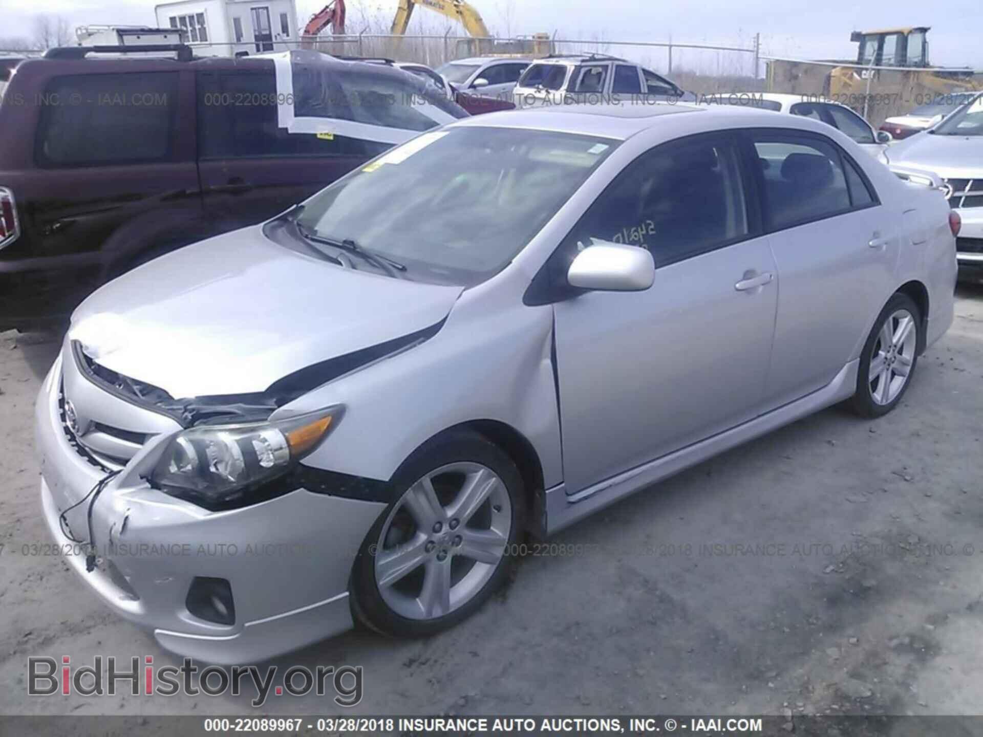 2013 Toyota Corolla - VIN: 5YFBU4EE6DP106070 - Фото 2