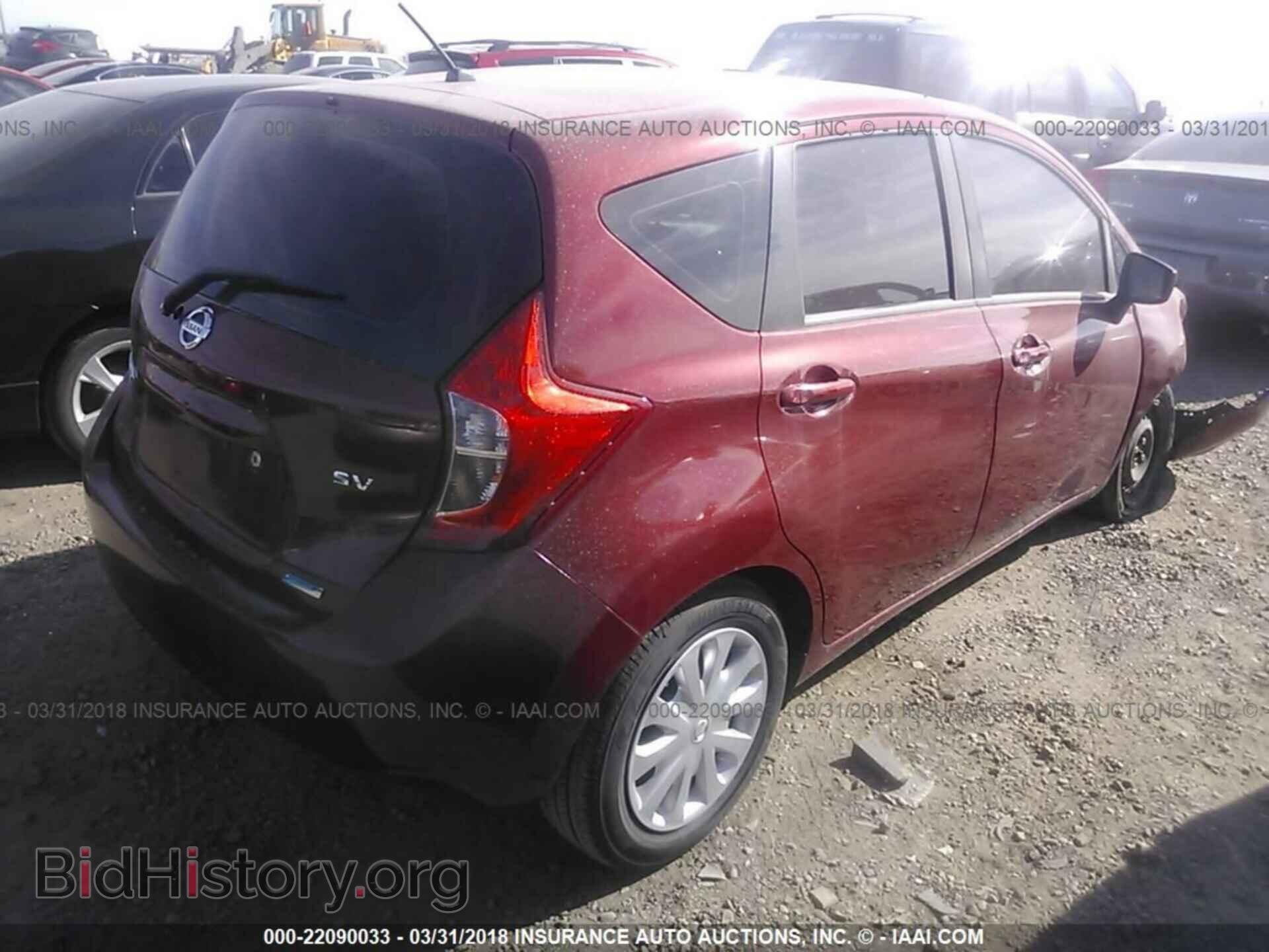 2015 Nissan Versa note - VIN: 3N1CE2CPXFL440101 - Фото 4