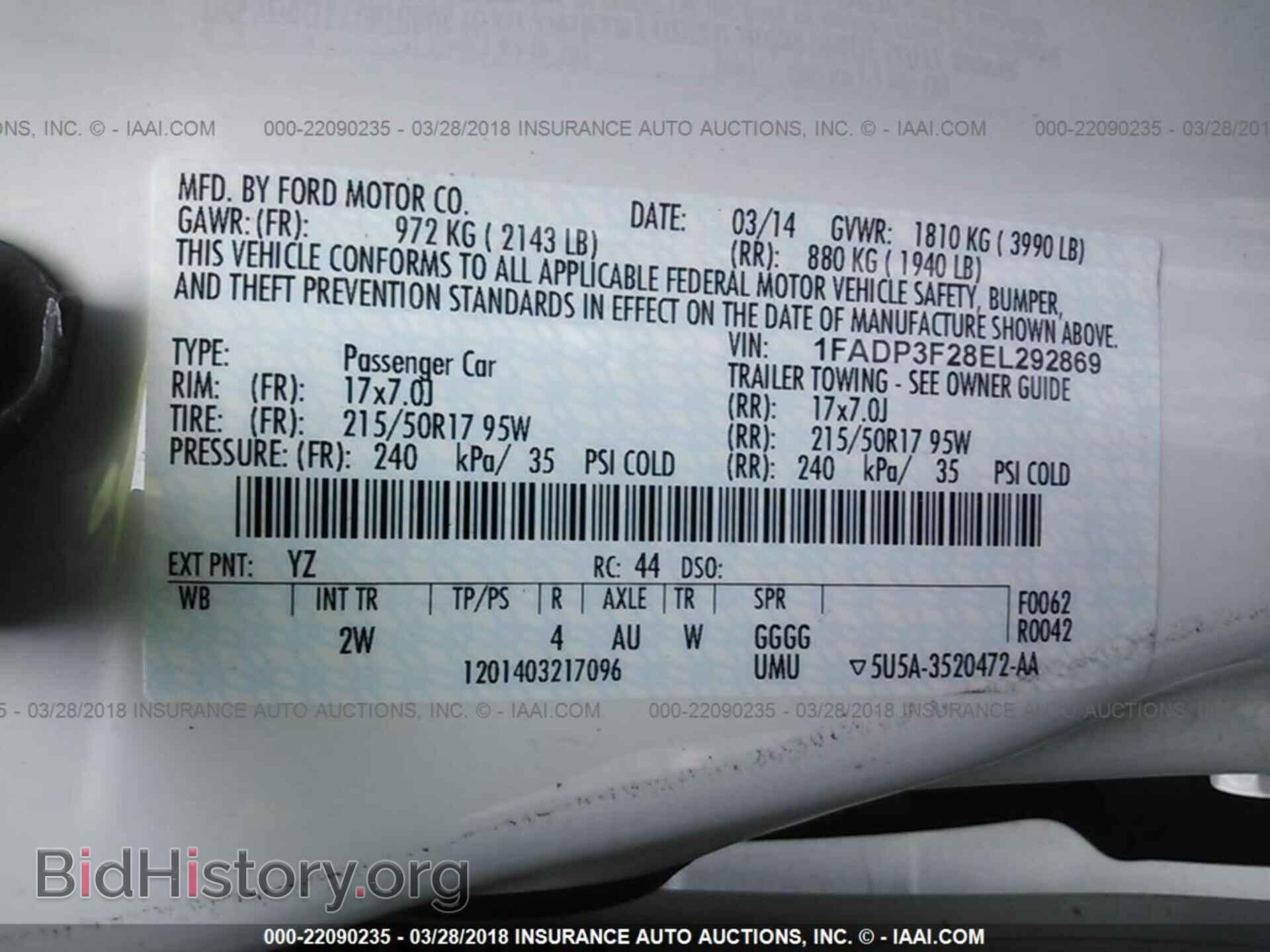2014 Ford Focus - VIN: 1FADP3F28EL292869 - Photo 9