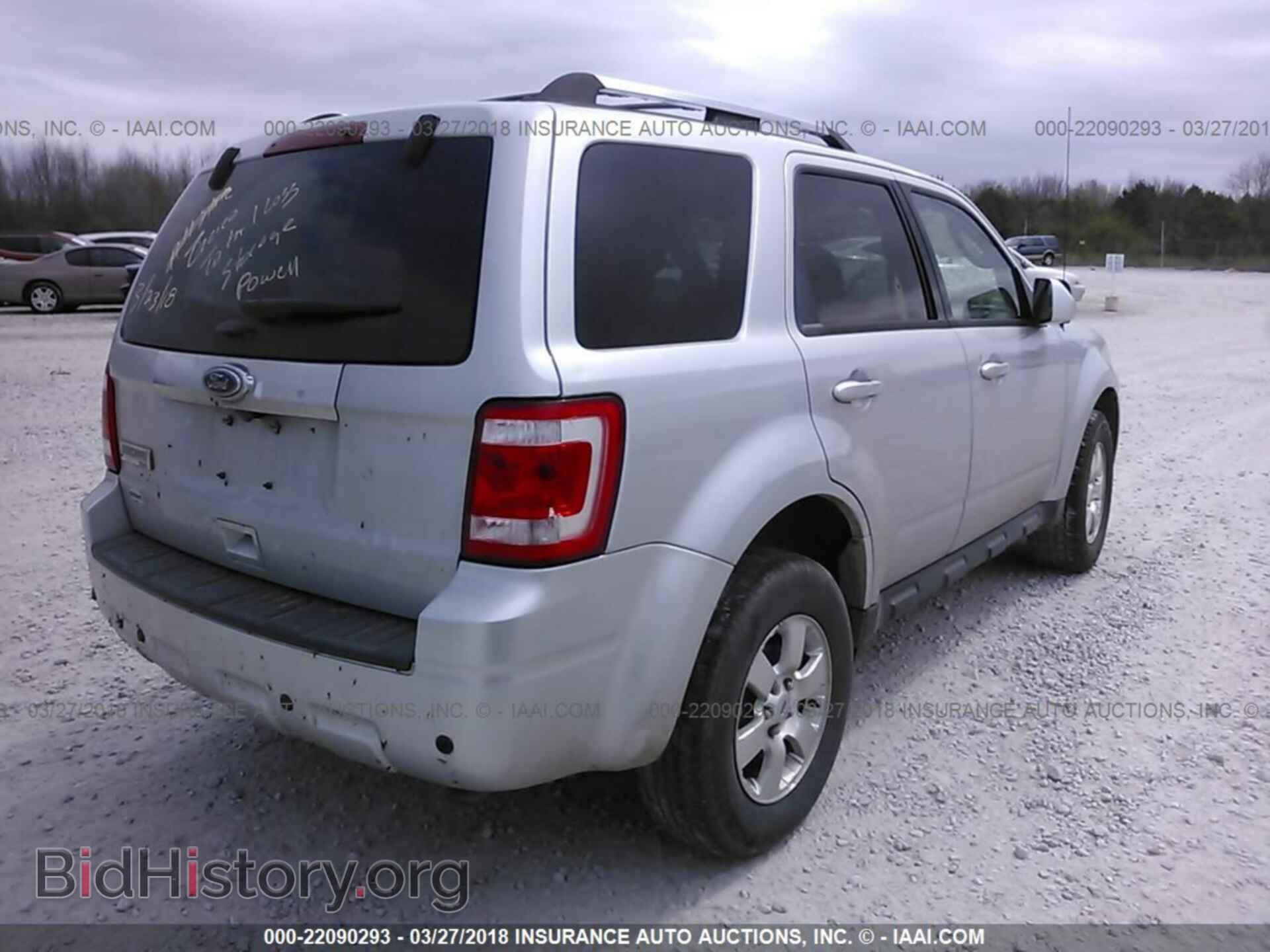2011 Ford Escape - VIN: 1FMCU0E78BKB47614 - Фото 4