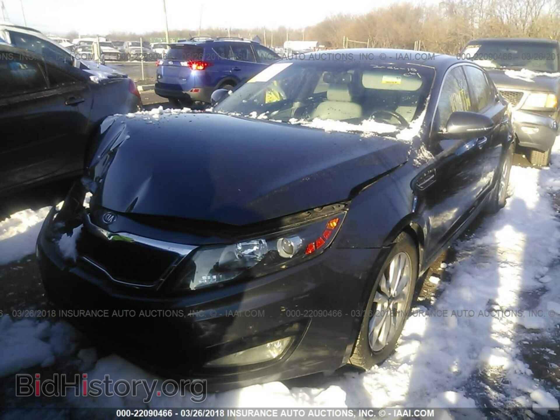2011 Kia Optima - VIN: KNAGN4A76B5084444 - Фото 2